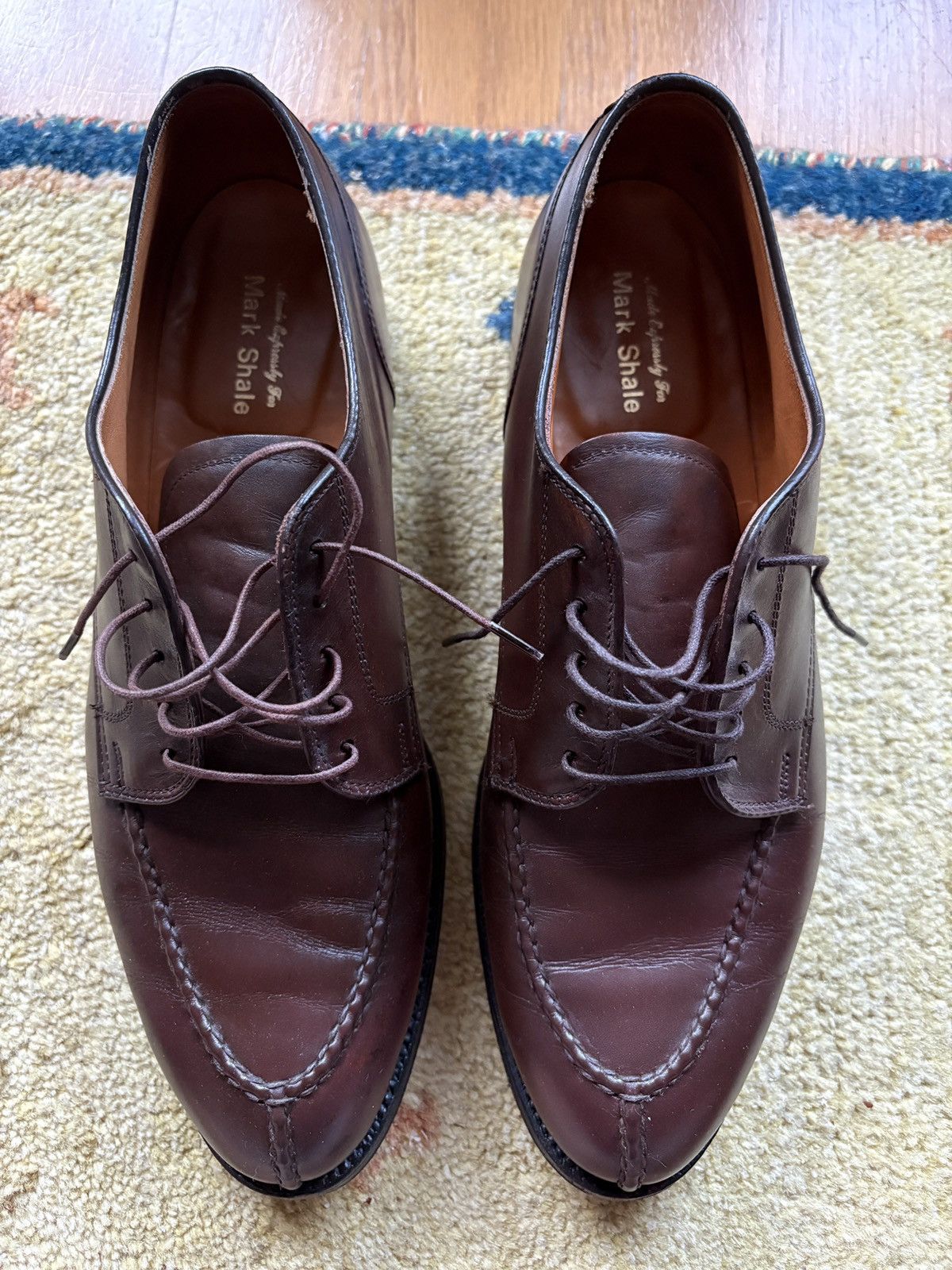 Alden Alden Brown Split Toe Derby 9D Size US 9 / EU 42 - 1 Thumbnail