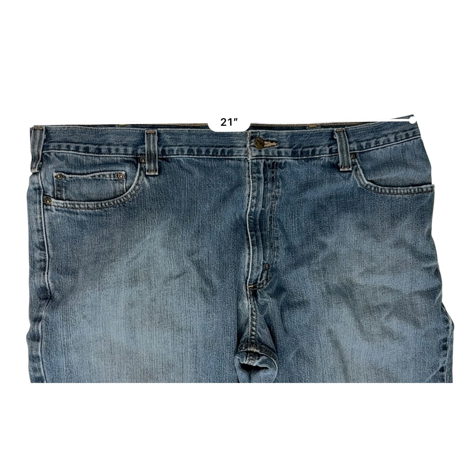 Carhartt Carhartt Holter Relaxed Fit Jeans 42/29 Workwear Blue Casual Size US 42 / EU 58 - 4 Thumbnail