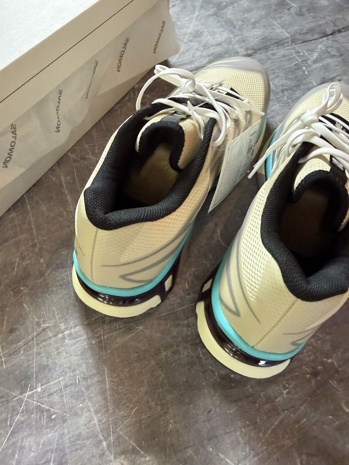 Maison Margiela × Salomon Salomon XT-MM-6 MM6 Maison Margiela Asparagus Green Size US 13 / EU 46 - 6 Thumbnail