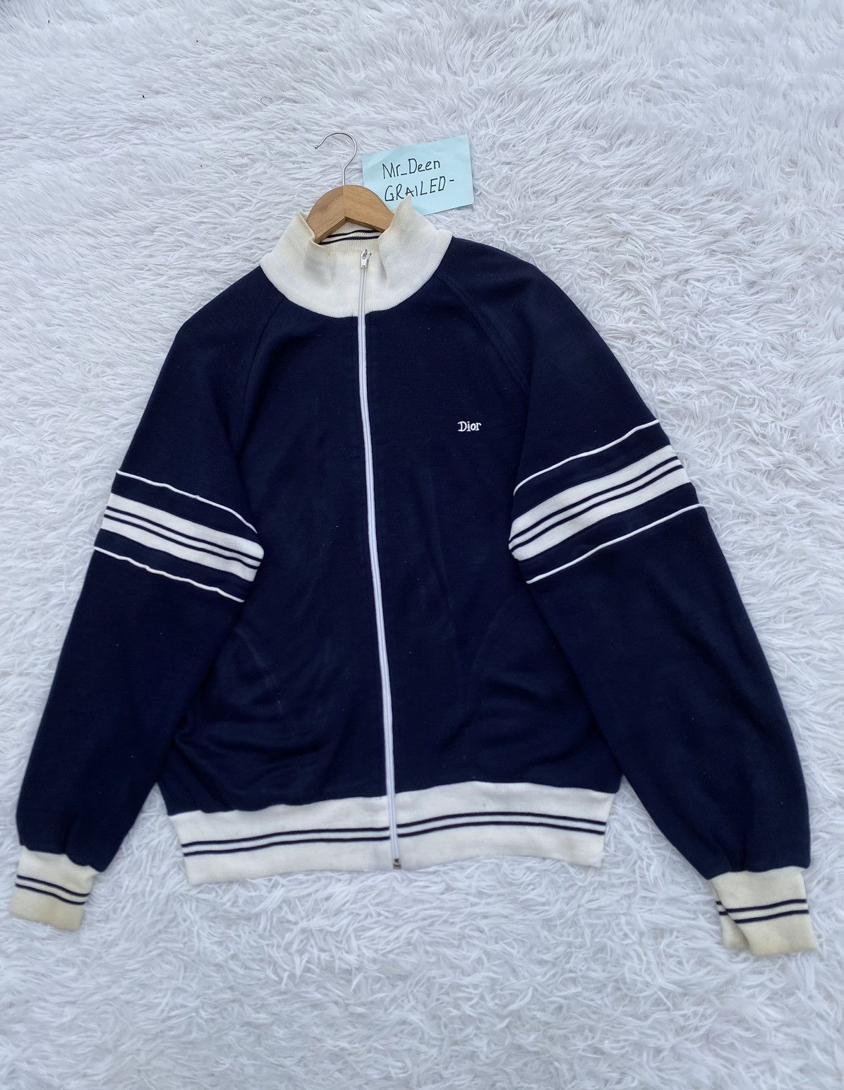 Christian Dior Monsieur Vintage 90s Christian Dior Monsieur Zipper Sweater Size US L / EU 52-54 / 3 - 4 Thumbnail