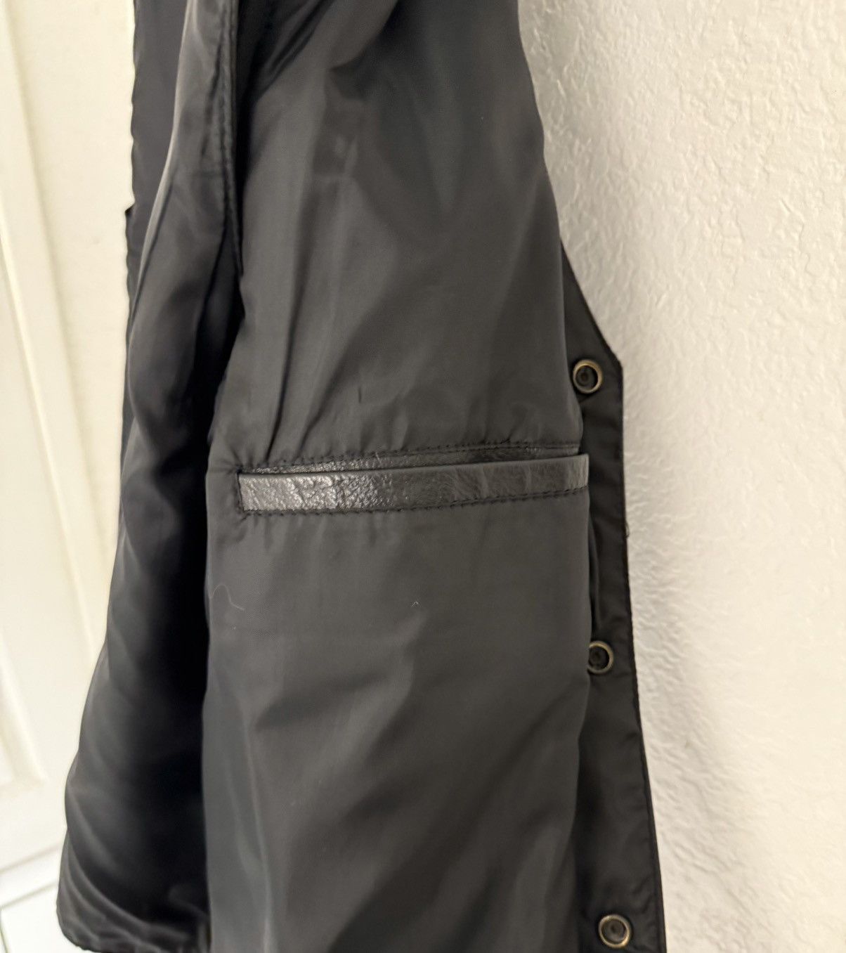 Leather × Vintage Genuine Leather Vest (LEATHER GALLERY) Size US XXL / EU 58 / 5 - 8 Thumbnail
