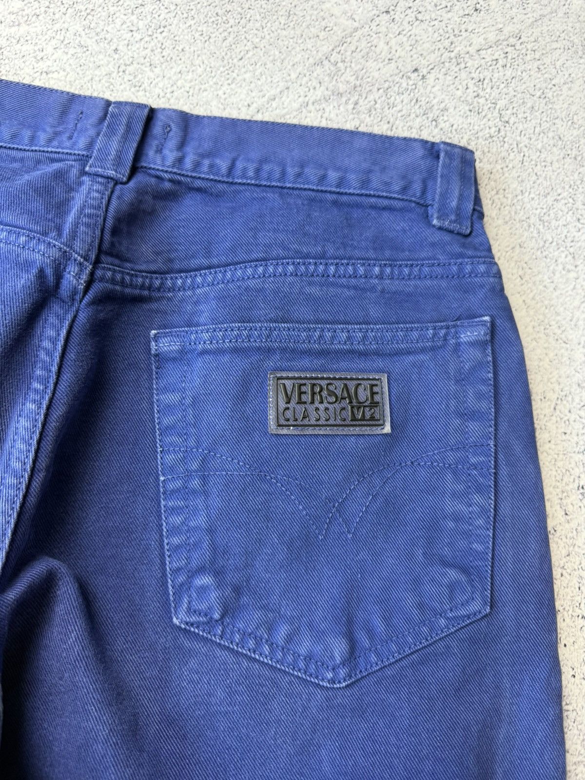 Versace Vintage Versace Classic Denim Pants Y2K Size US 32 / EU 48 - 8 Thumbnail