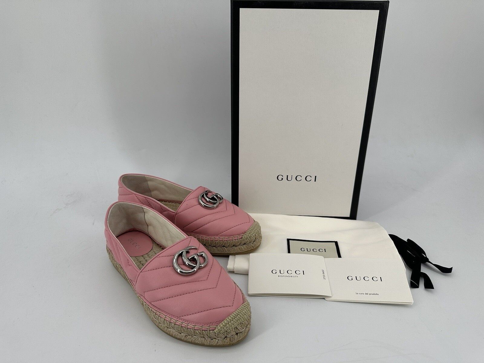 Gucci New Gucci Espadrilles Size-EU-37,5 / US-7,5 Size US 7.5 / IT 37.5 - 2 Thumbnail