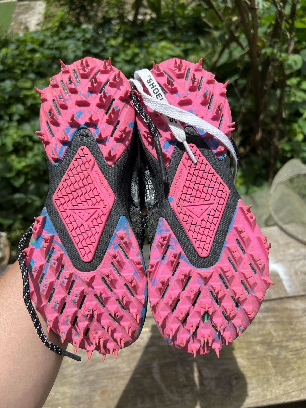 Nike × Off-White Nike Zoom Terra Kiger 5 Off-White Black (Women's) CD8179-001 Size US 5.5 / IT 35.5 - 6 Thumbnail