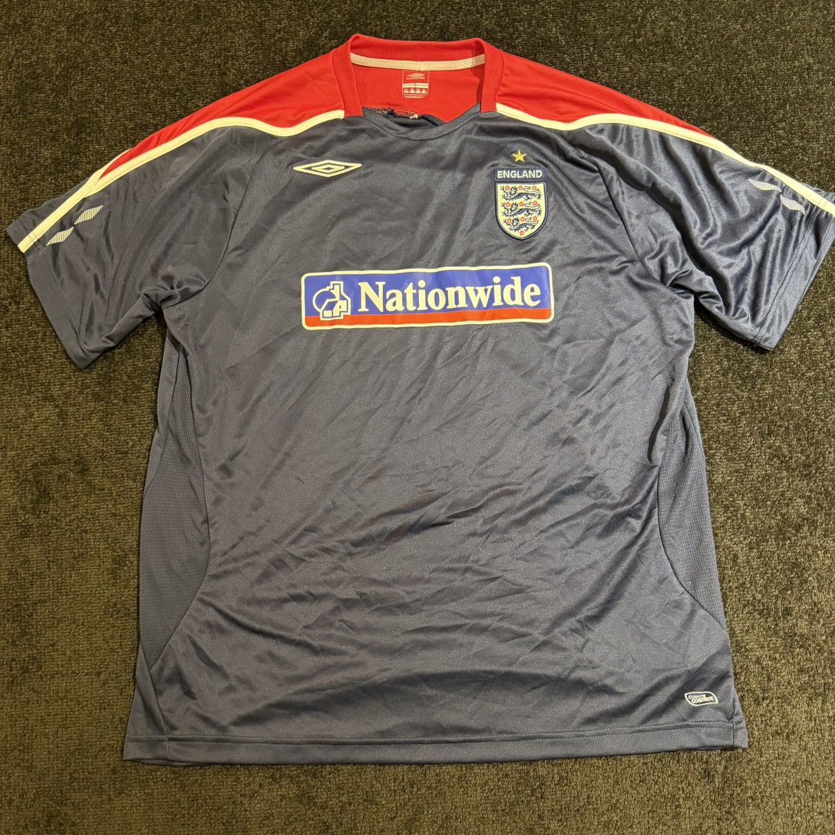 Umbro England umbro navy jersey Size US XXL / EU 58 / 5 - 1 Thumbnail