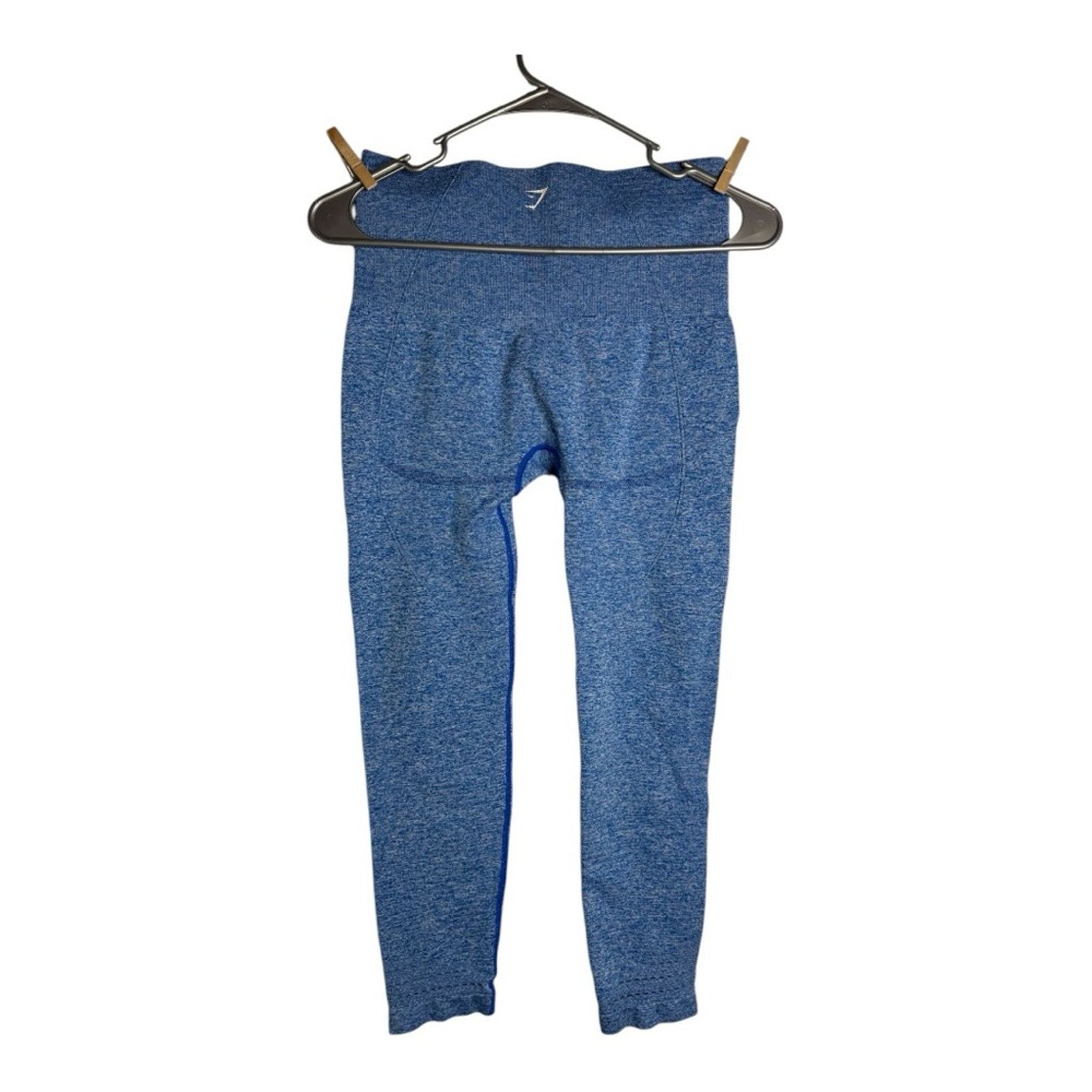 Gymshark GymShark Energy Seamless Blue Leggings Size 26" / US 2 / IT 38 - 2 Thumbnail