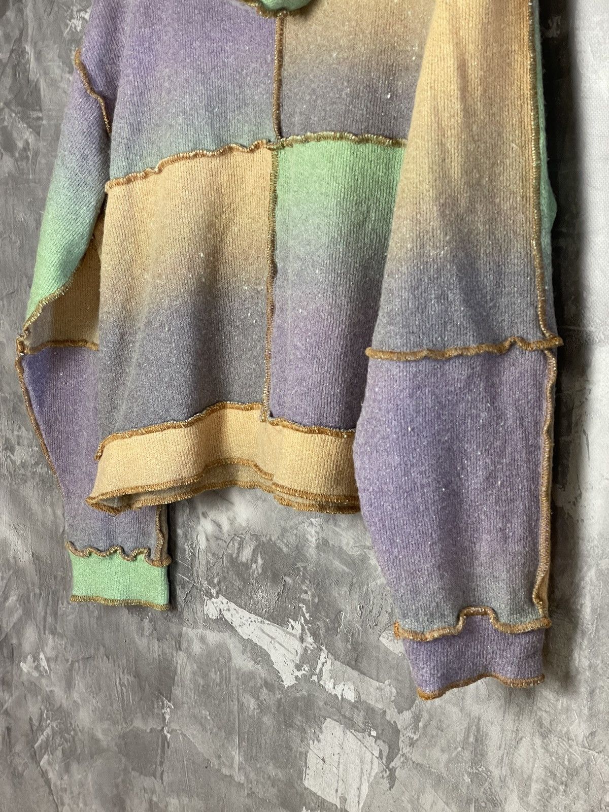 Jaded London Jaded London Patchwork Colorful Hoodie Y2k Style Size XS / US 0-2 / IT 36-38 - 9 Thumbnail