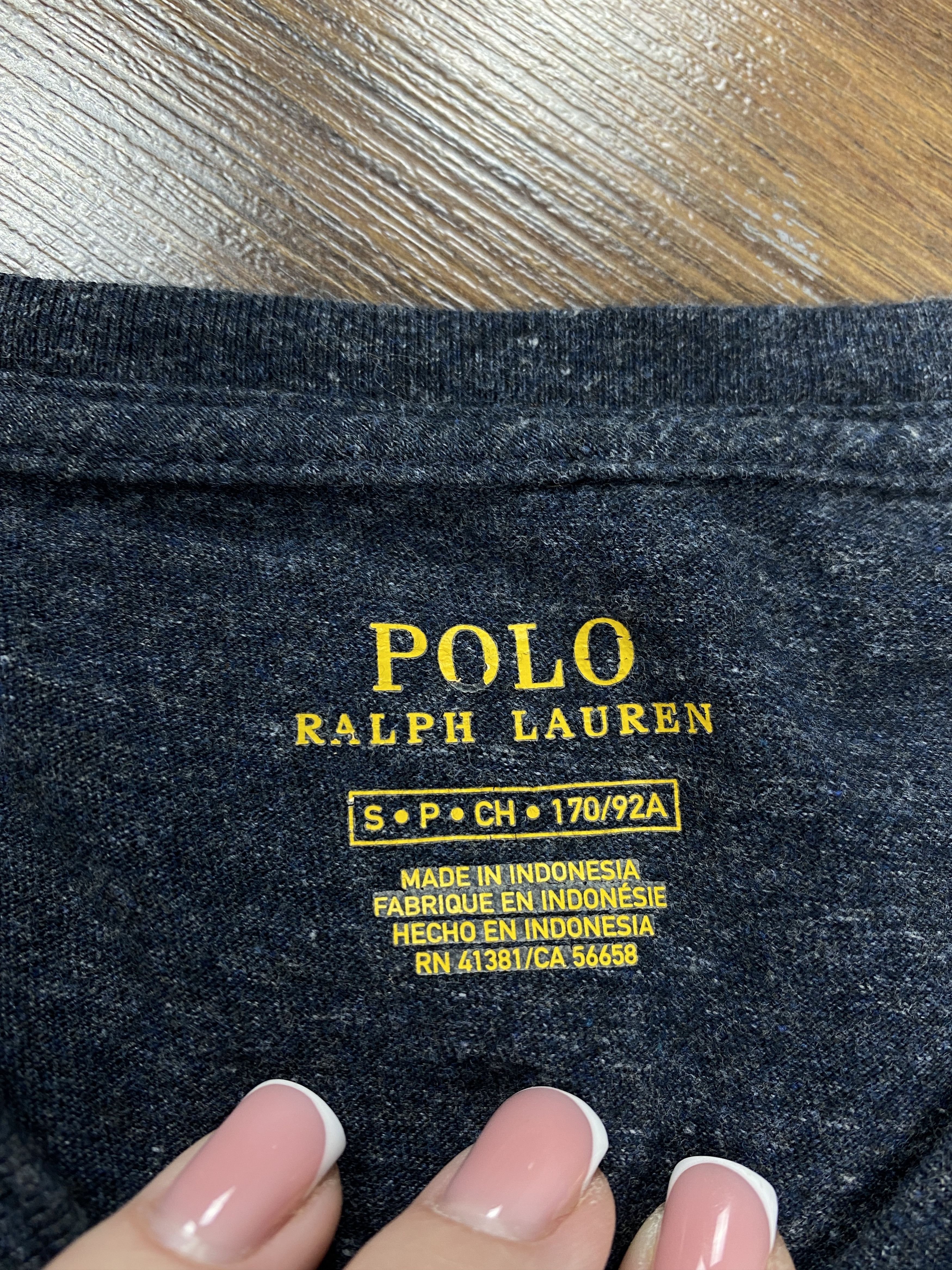Polo Ralph Lauren Polo Ralph Lauren Mens Long Sleeve Crew Neck T-Shirt Size US S / EU 44-46 / 1 - 4 Thumbnail