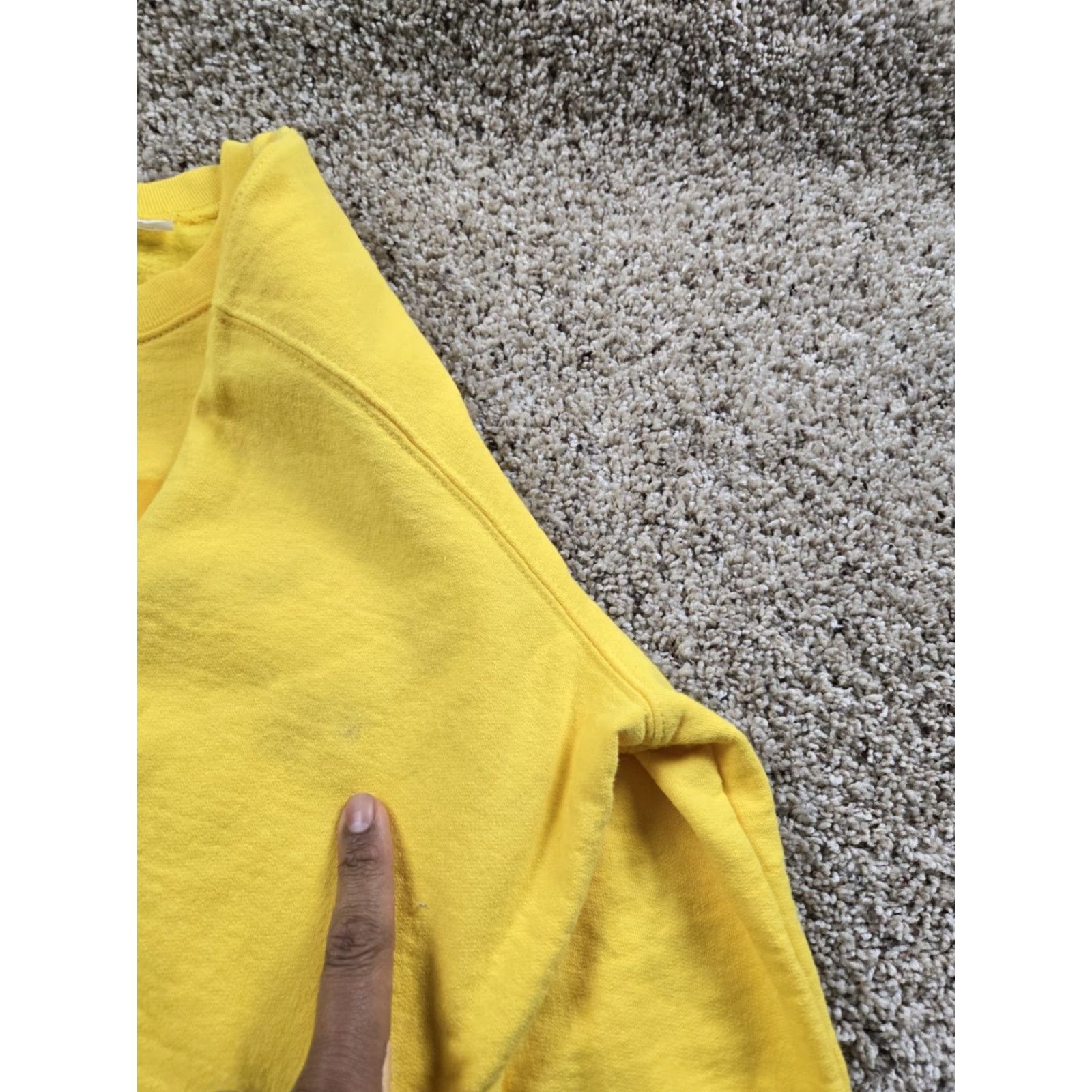 Undefeated VINTAGE Undefeated Sweatshirt Mens Small Yellow Crewneck Pullover Cotton Canada Made Size US S / EU 44-46 / 1 - 3 Thumbnail