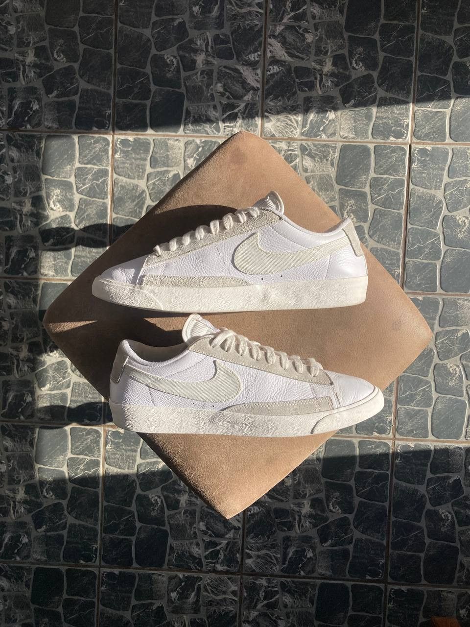 Nike Blazer Low Leather White Sail