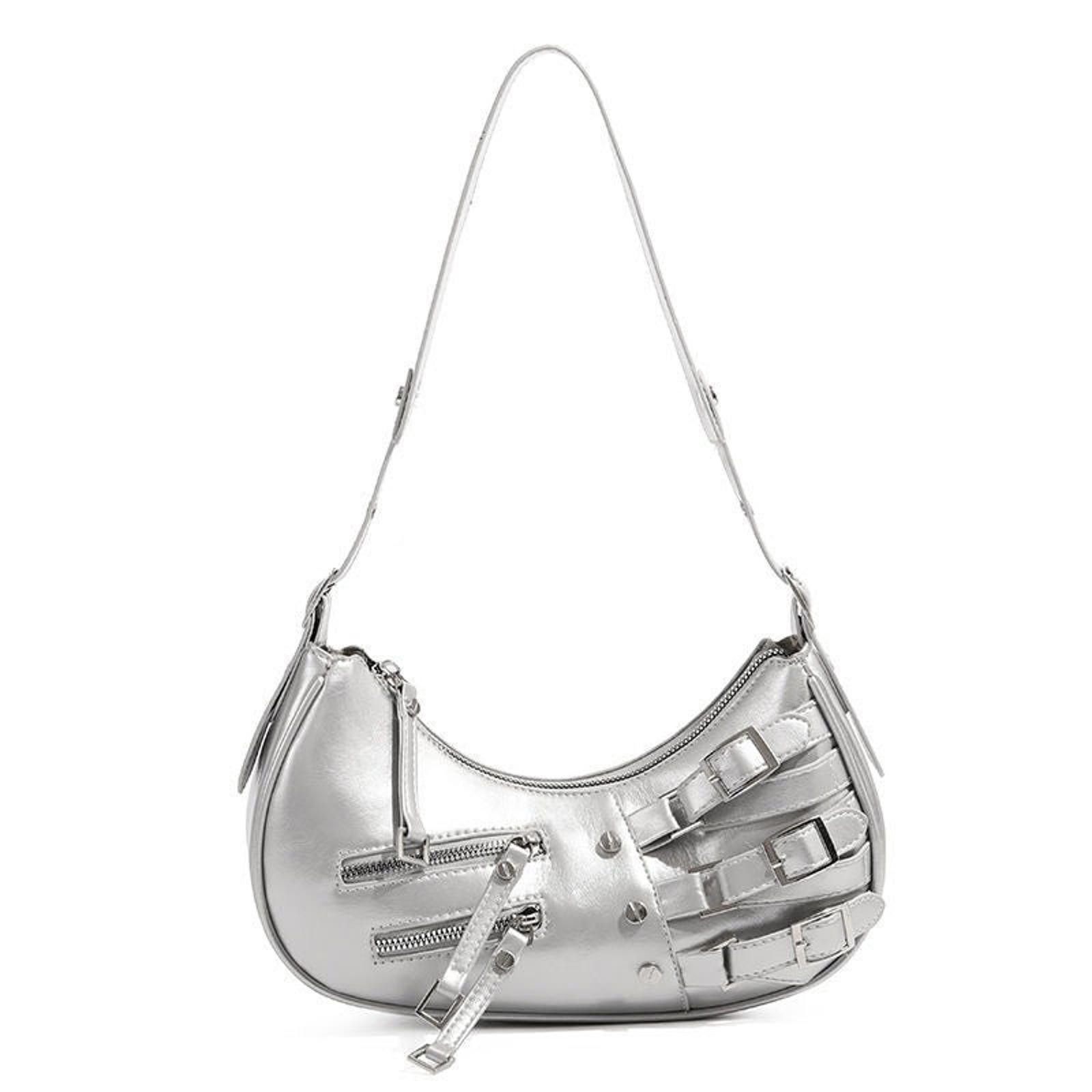 Japanese Brand Dial Strap Shoulder Bag – Retro Dumpling Style Size ONE SIZE - 7 Thumbnail