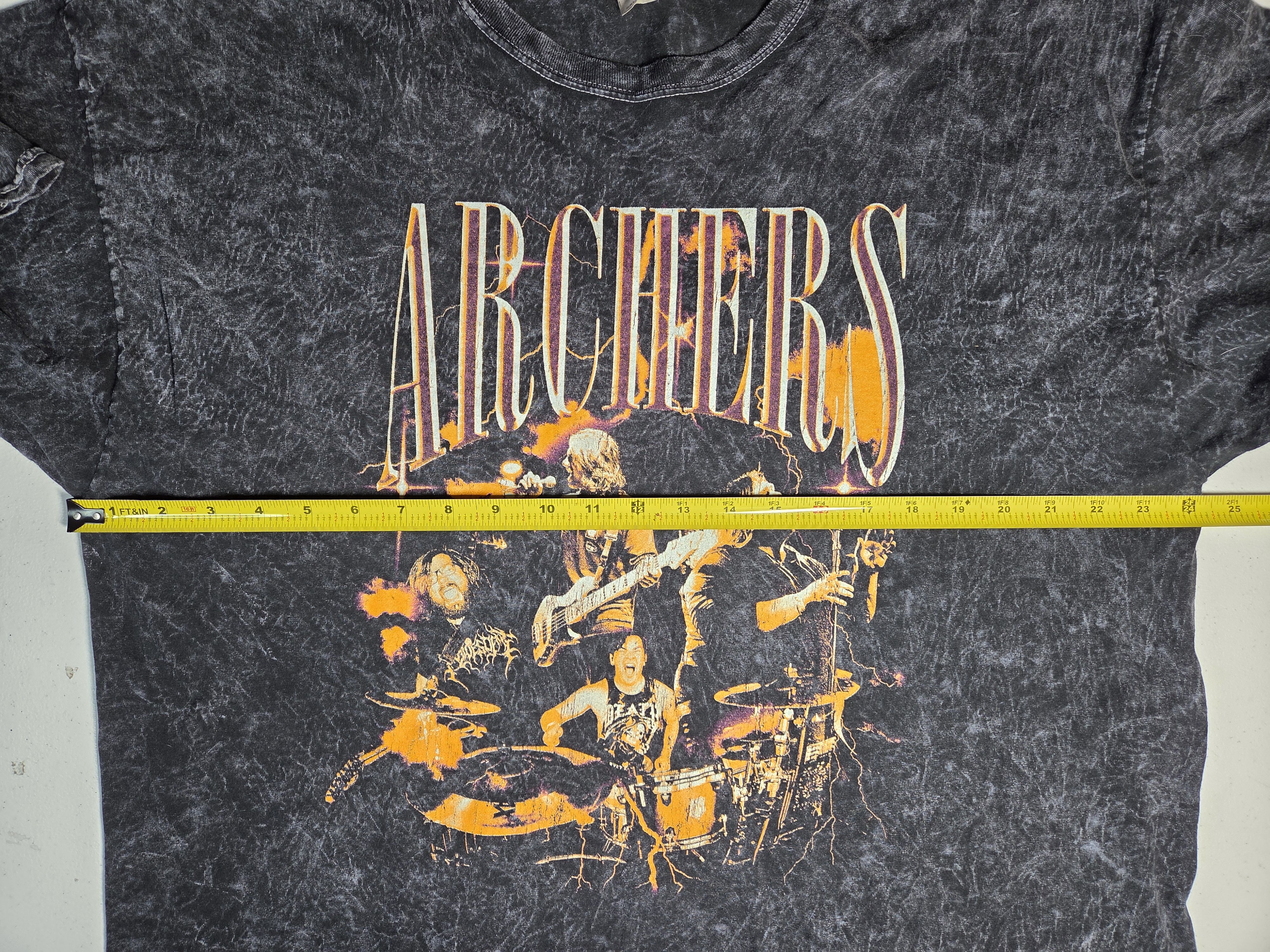 Other Archers Winter Tour 2024 Acid Wash Graphic Band Tee 2XL Size US XXL / EU 58 / 5 - 7 Thumbnail