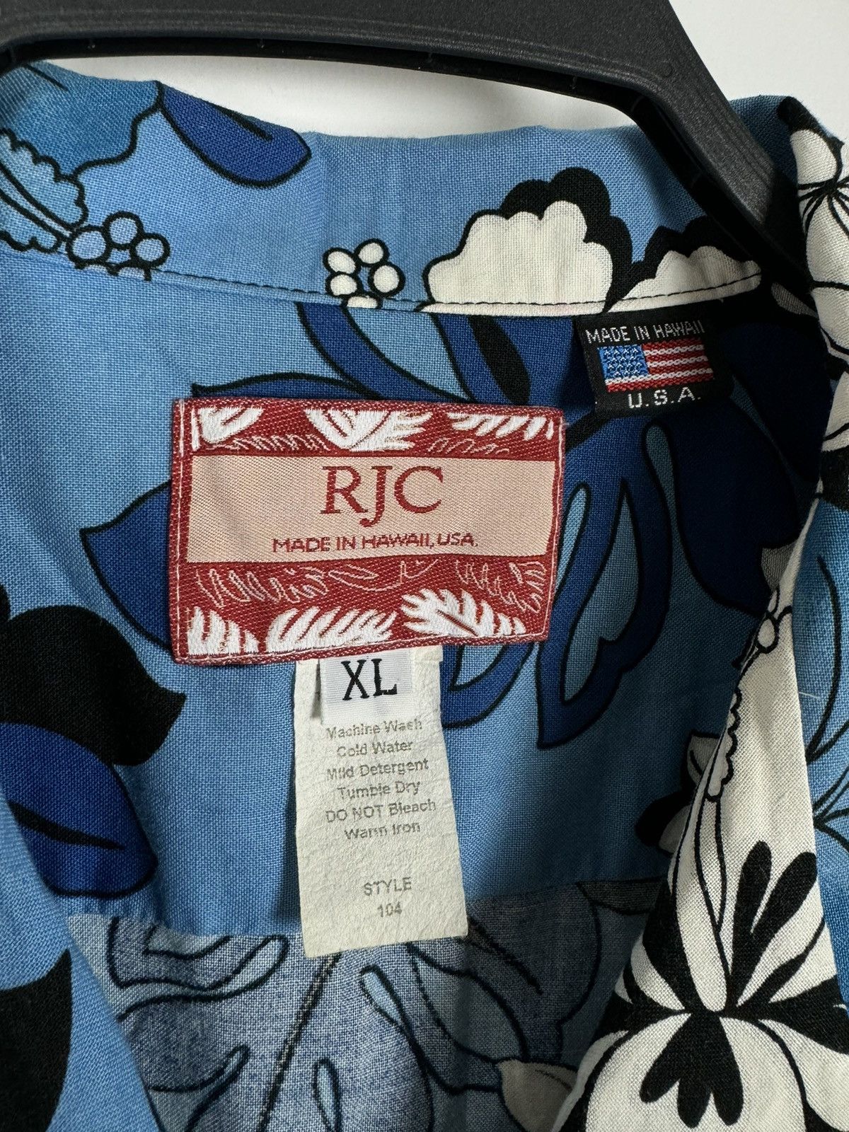 Vintage 1990’s Vintage PJC Hawaiian Floral Single Stitch Shirt Size US XL / EU 56 / 4 - 4 Thumbnail