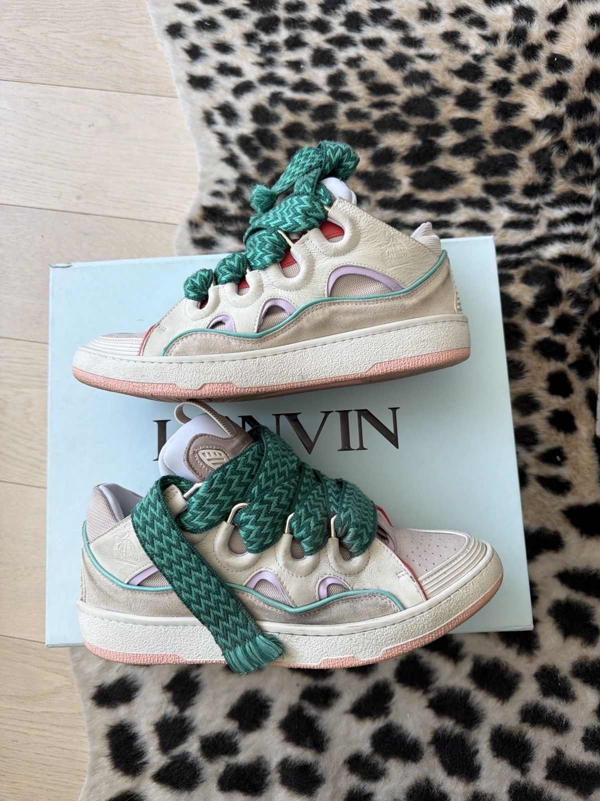 Lanvin Lanvin Curb Sneakers Size US 11 / IT 41 - 1 Thumbnail