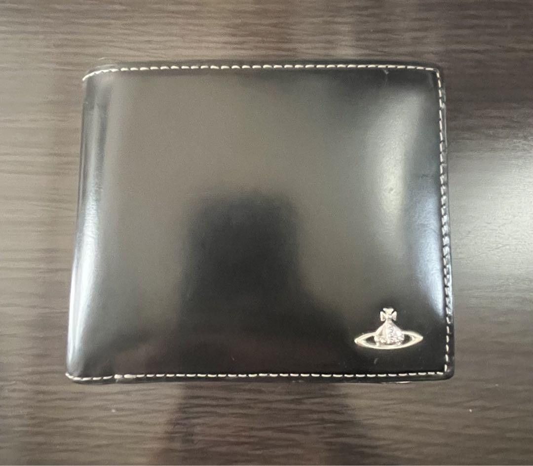 Vivienne Westwood Contrast Stitch Orb Leather Wallet Size ONE SIZE - 1 Thumbnail