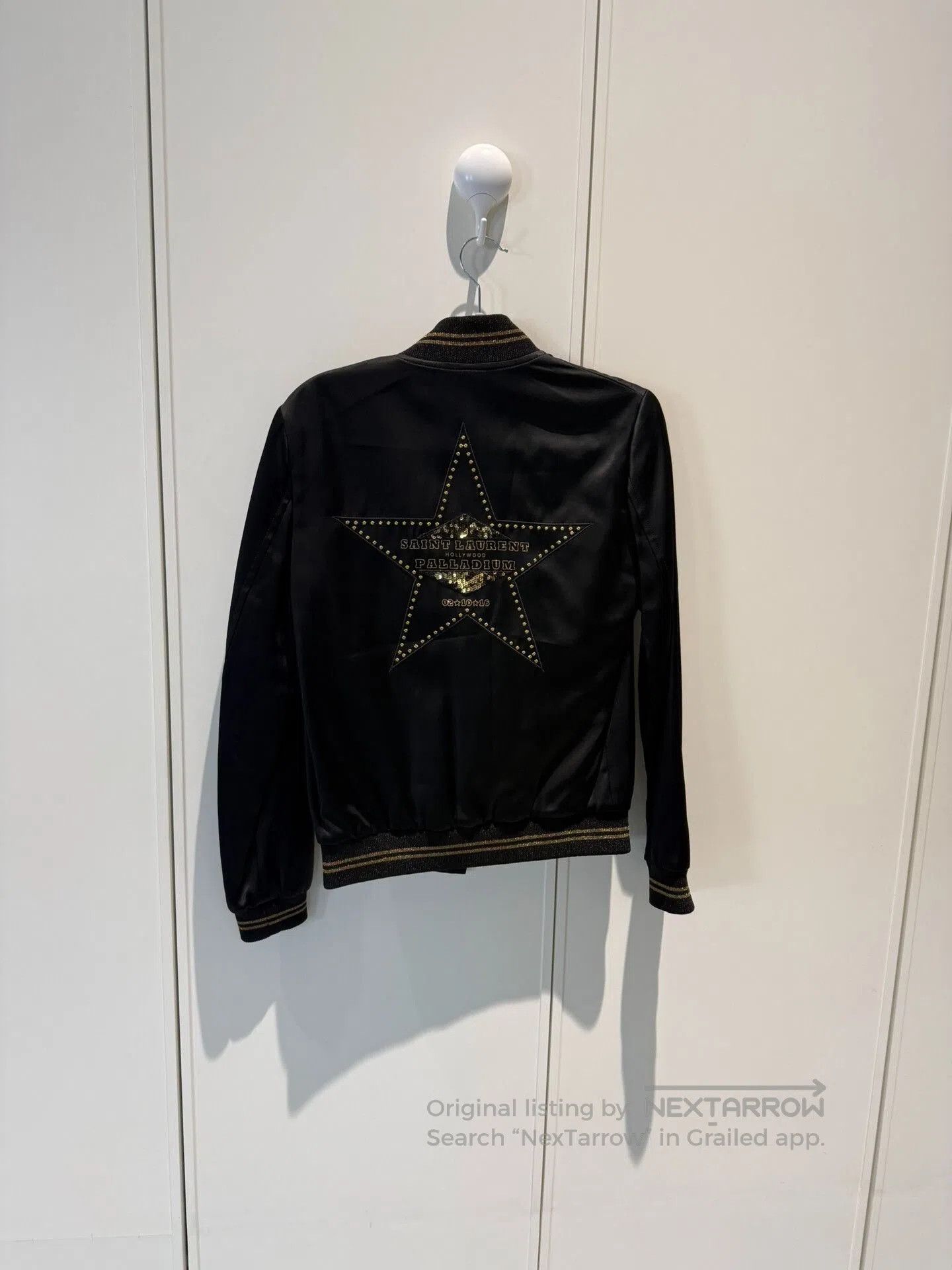 Saint Laurent Paris Saint Laurent 16FW Hollywood Limited Bomber. Size XXS / US 00 / IT 34 - 2 Thumbnail