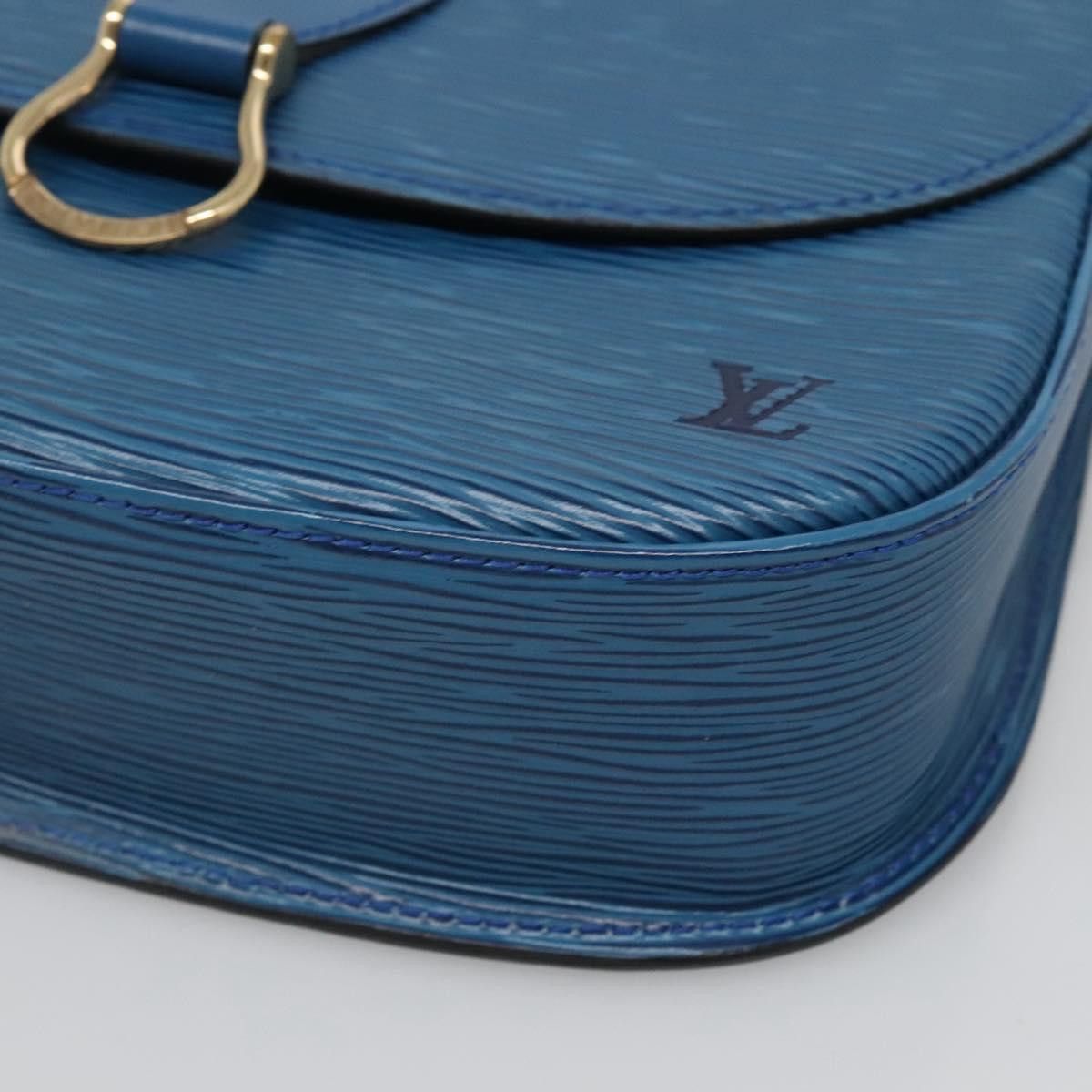 Louis Vuitton LOUIS VUITTON Epi Saint Cloud GM Shoulder Bag Toledo Blue Size ONE SIZE - 14 Thumbnail