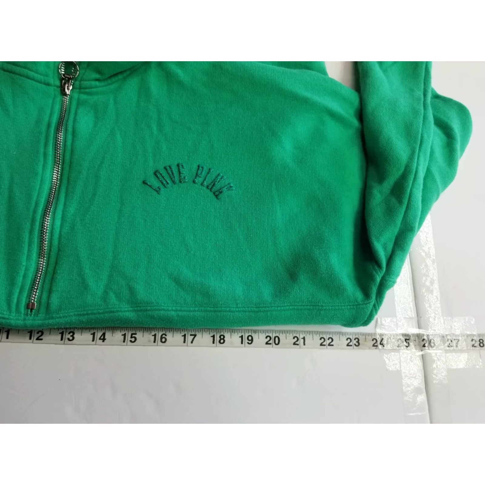 Victoria's Secret VINTAGE Victoria's Secret PINK Sweatshirt 1/4 Zip Sweater Women Size S Green Long Sleeve Pullover Mock Neck Activewear Regular Fit Size S / US 4 / IT 40 - 4 Thumbnail