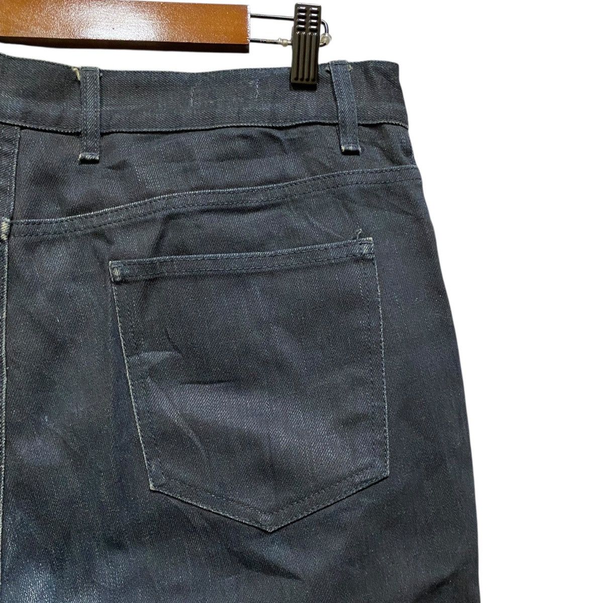 Lanvin Vintage Lanvin X Acne Studio Super Black Denim 12OZ Size US 33 - 10 Thumbnail