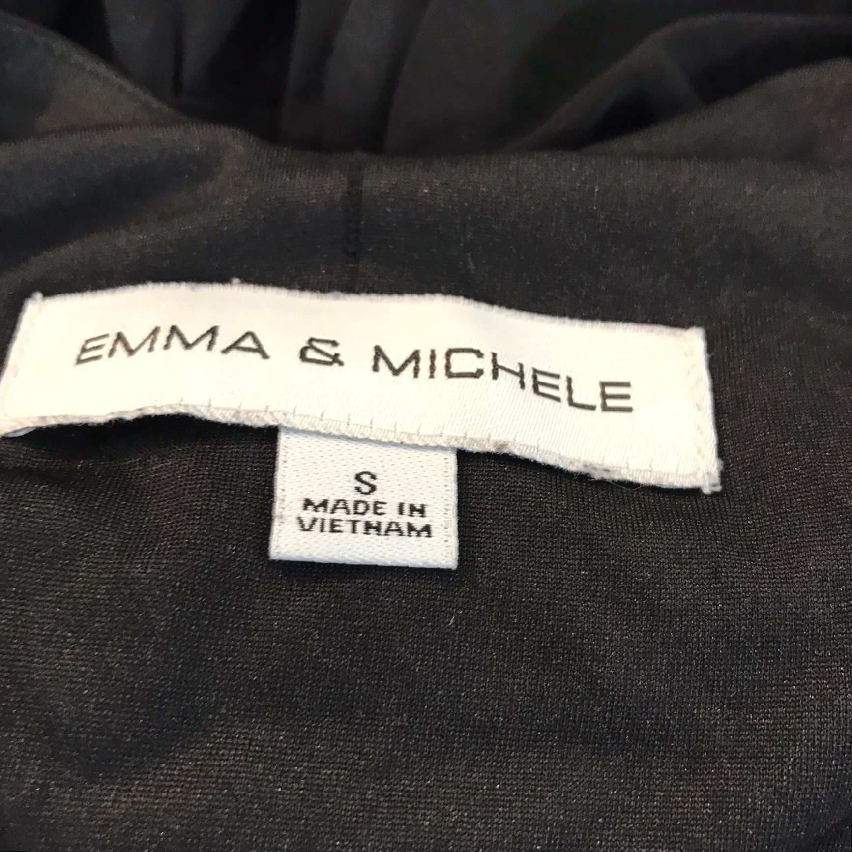 Vintage VINTAGE Emma & Michele Black Maxi Dress Womens Size S Sleeveless Ruffle Bow Modern Party/Cocktail Size S / US 4 / IT 40 - 3 Thumbnail