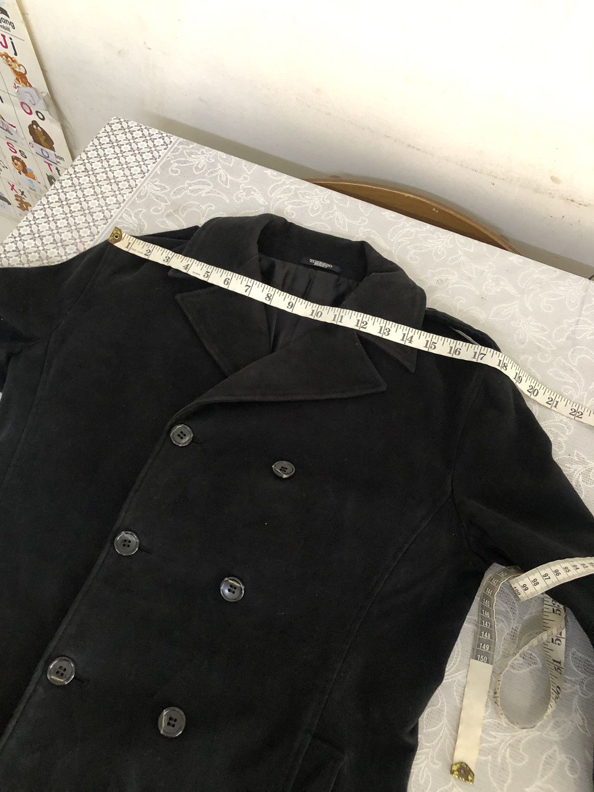 If Six Was Nine 🥷Tornado Mart Japan Punk Double Collar Cotton Jacket Size US L / EU 52-54 / 3 - 21 Thumbnail