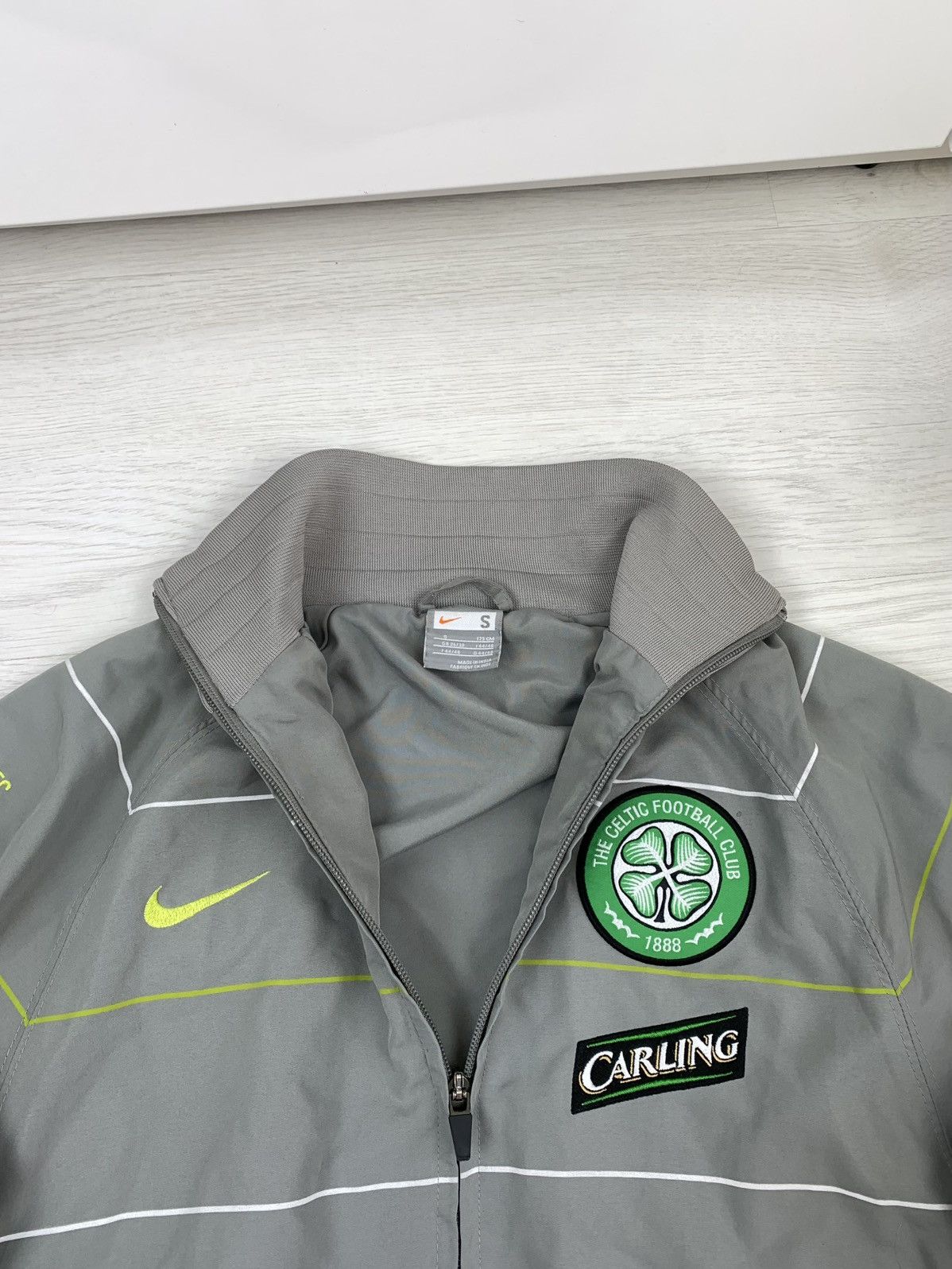 Nike × Vintage Nike CELTIC FC Vintage 2008 Mens Full-Zip Jacket Size S Size US S / EU 44-46 / 1 - 10 Thumbnail