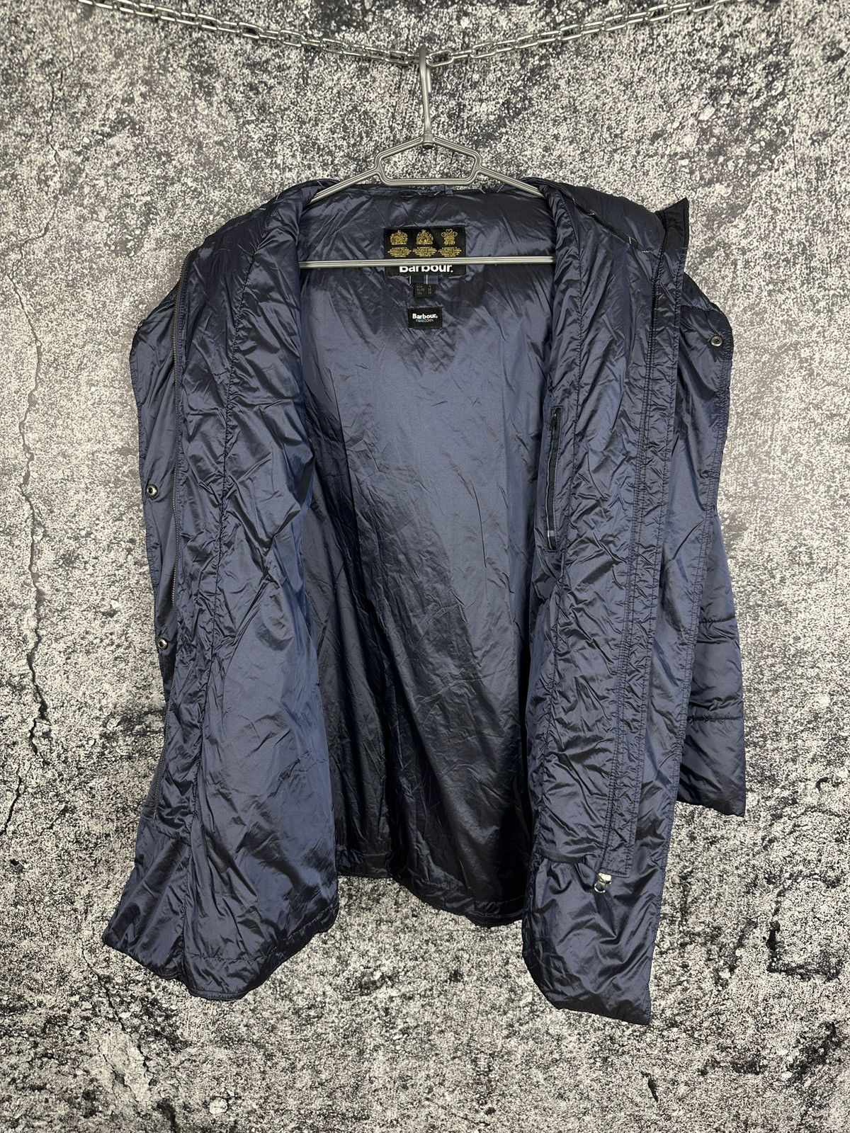 Barbour Women’s Barbour Orchy Quilt Jacket Full Zip Fibre Down Coat Size M / US 6-8 / IT 42-44 - 4 Thumbnail