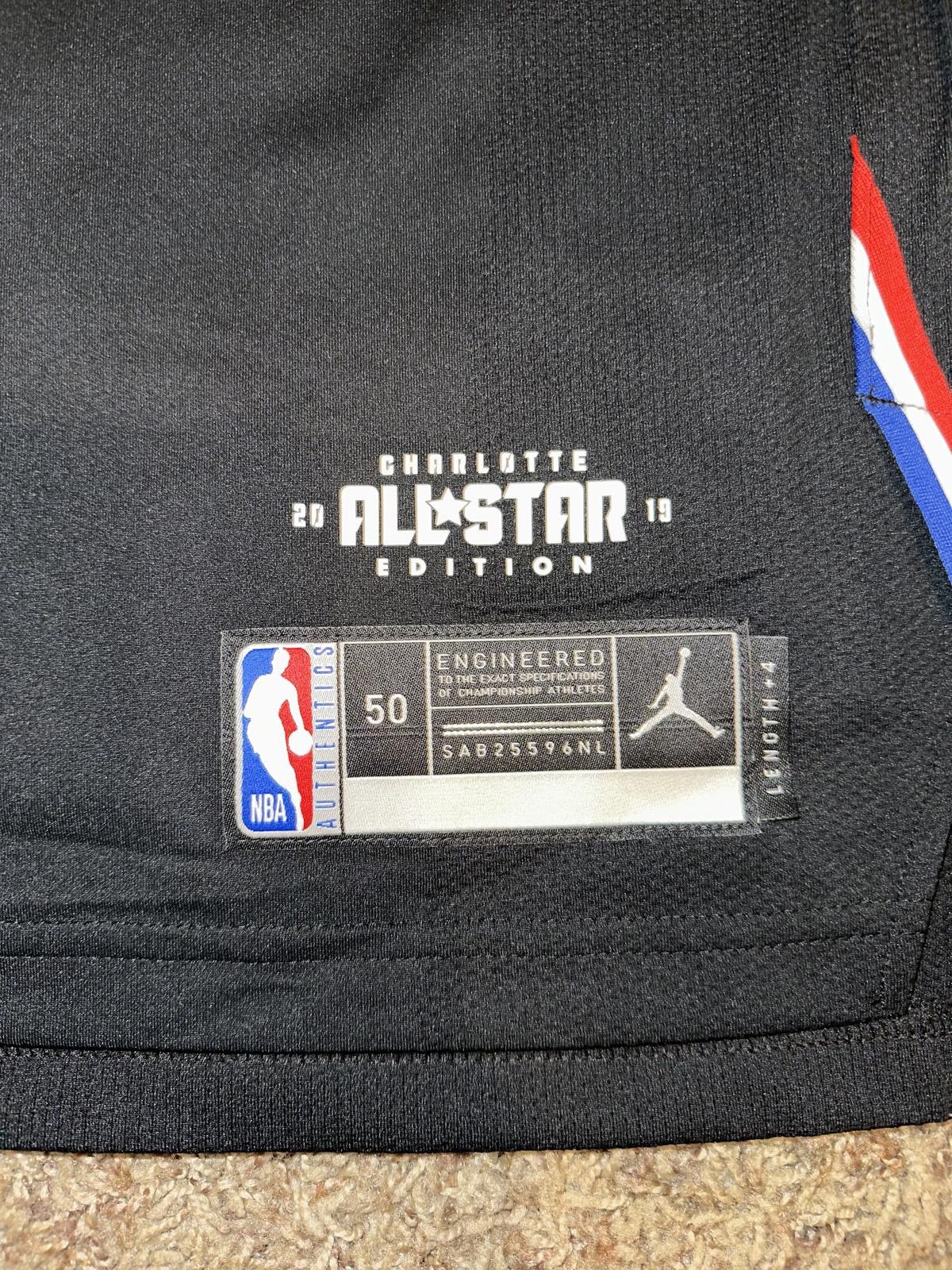 Designer 2019 NBA All-Star Game Lebron Team Vaporknit Black Jersey Blank NEW 50 +4L Size US XL / EU 56 / 4 - 4 Thumbnail
