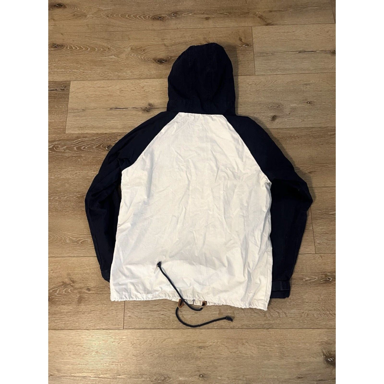 The Hundreds The Hundreds Mens White Blue Full Zip Hooded Jacket M White The Hundreds Jacket Hooded Mens Medium Size US M / EU 48-50 / 2 - 2 Thumbnail