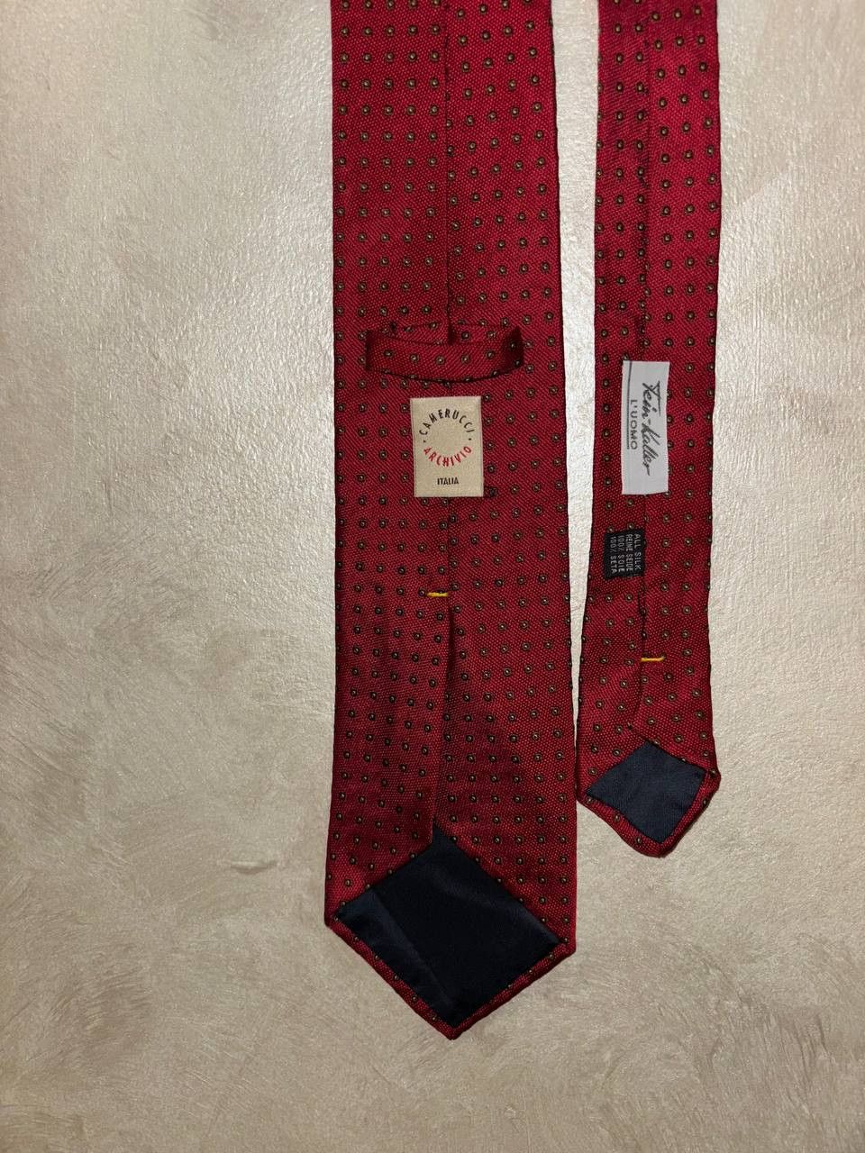 Vintage Camerucci Archivio ITALIA vintage tie of 100% silk, Italy Size ONE SIZE - 2 Thumbnail