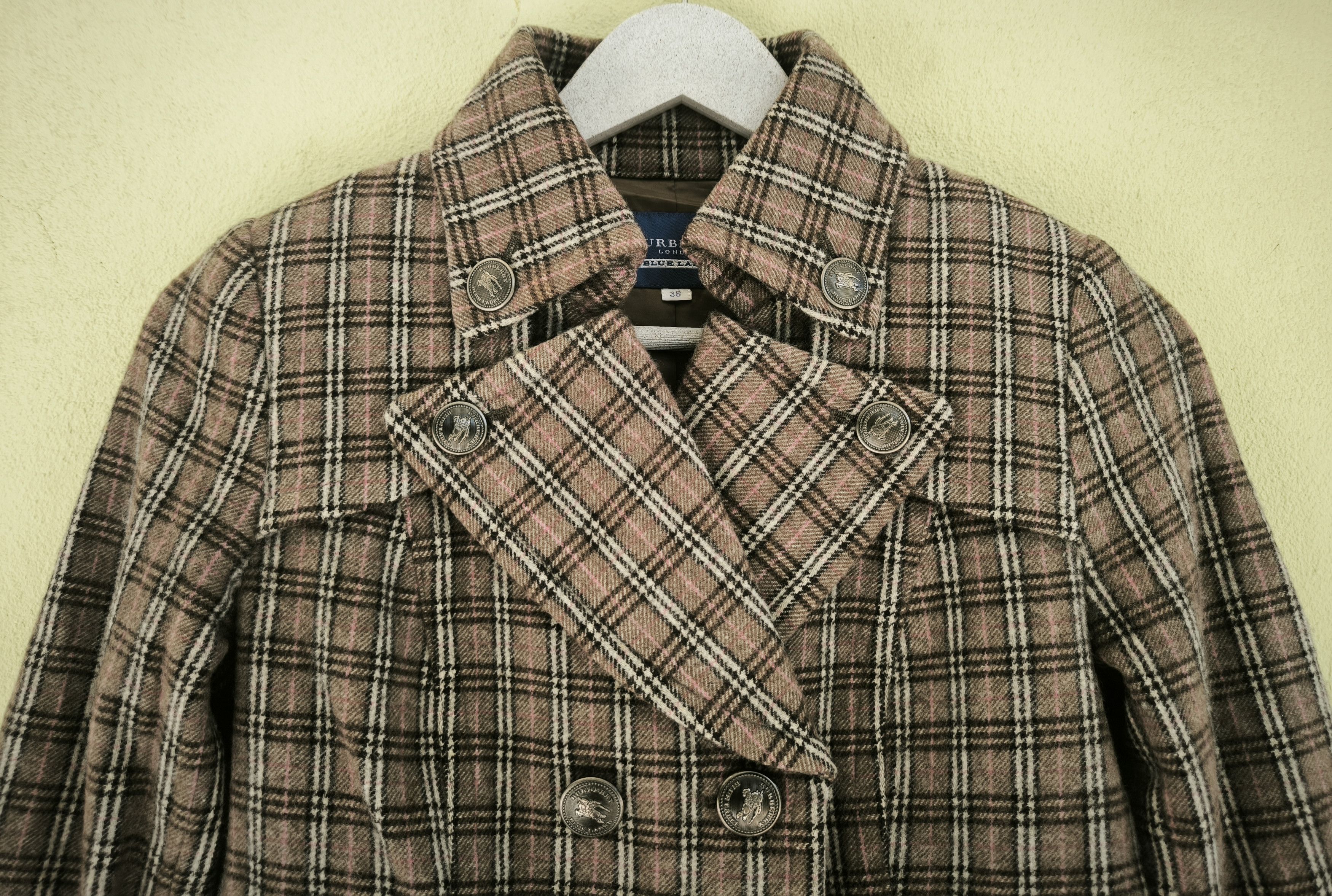 Burberry BURBERRY Blue Label double breasted coat Size XS / US 0-2 / IT 36-38 - 4 Thumbnail