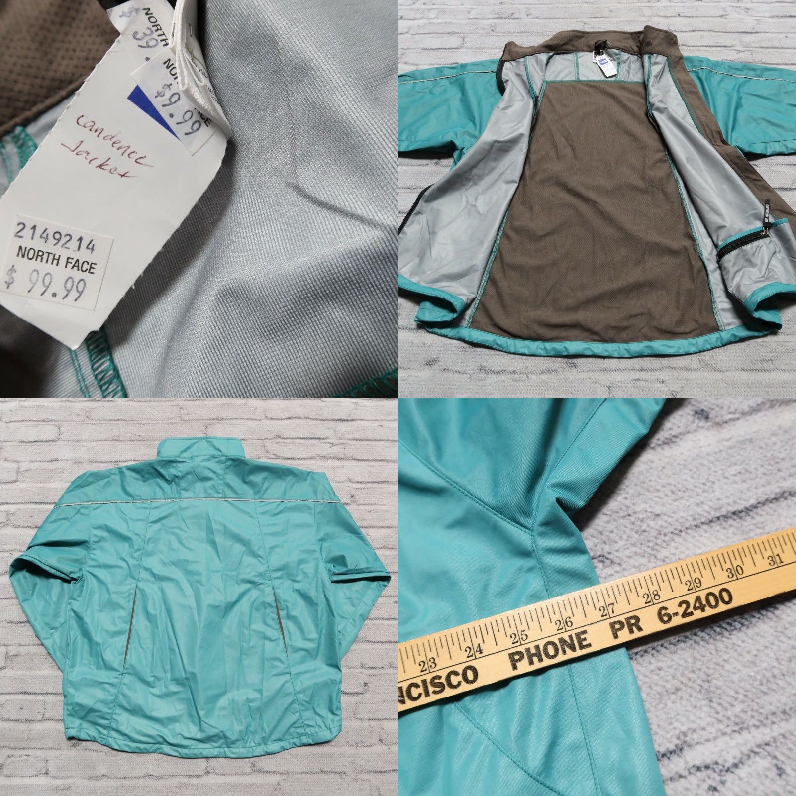 The North Face VINTAGE The North Face Goretex Jacket Mens Jacket XXL Teal Green 90s Size US XXL / EU 58 / 5 - 8 Thumbnail