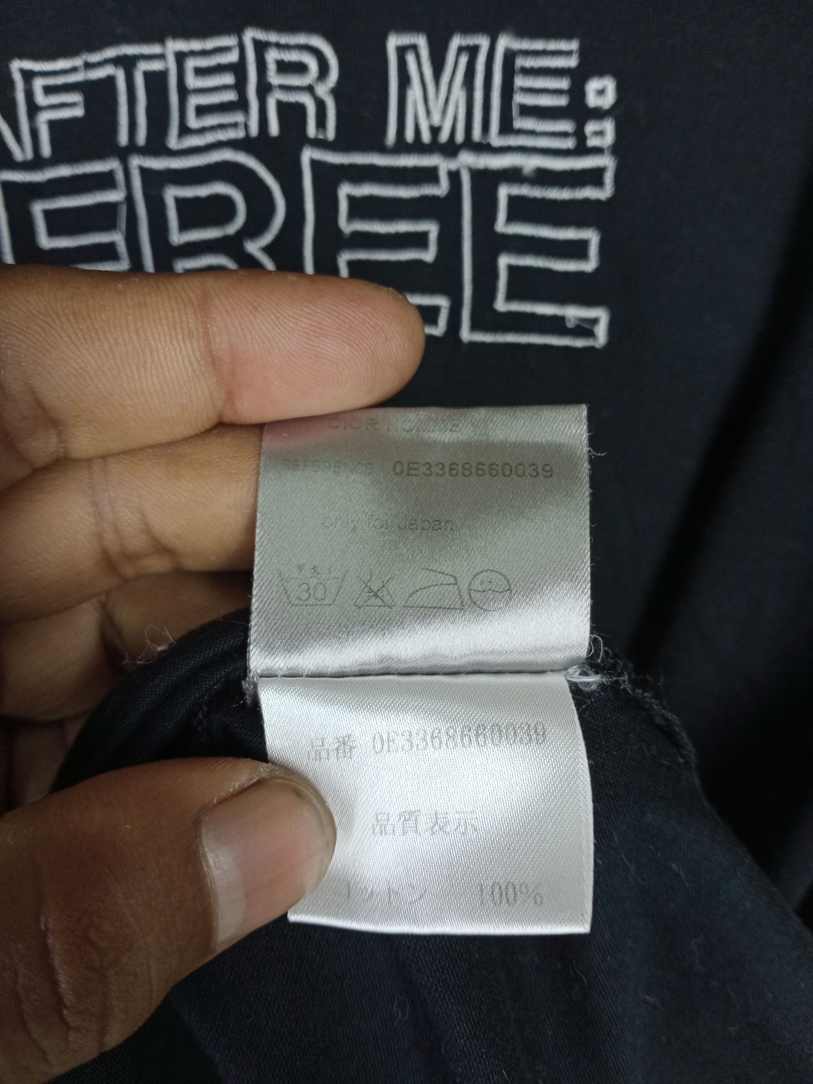 Dior × Hedi Slimane Dior Homme Hedi Slimane "I AM FREE" T-shirt Size US M / EU 48-50 / 2 - 6 Thumbnail