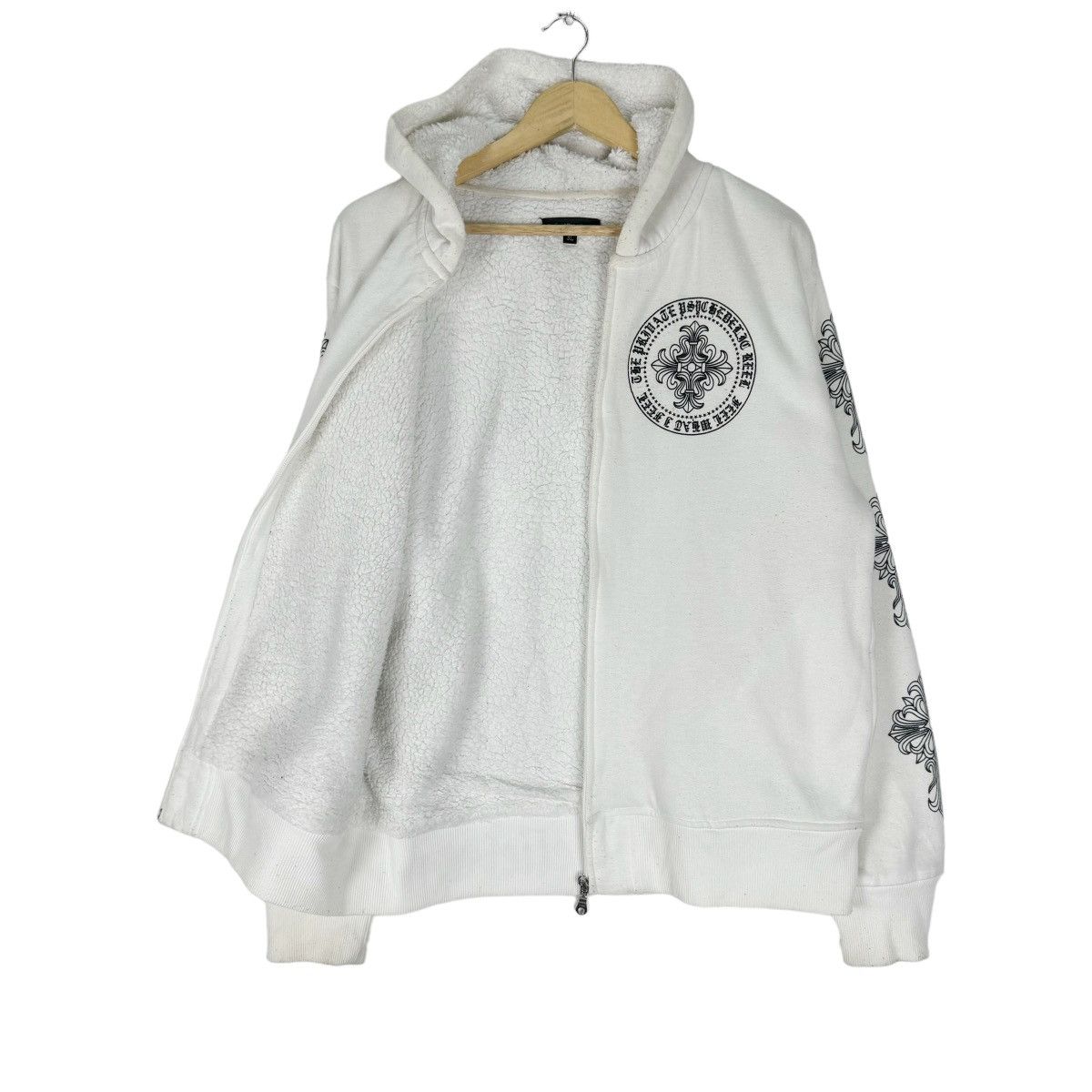 Japanese Brand ☀️DEFECTIBE STRUCT HOODIE SWEATSHIRT LIKE CHROME HEARTS Size US L / EU 52-54 / 3 - 8 Thumbnail