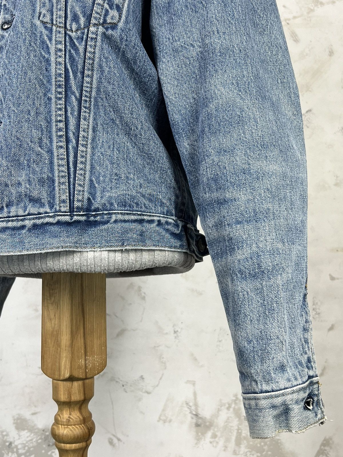 Levi's Vintage Levi’s Sherpa Denim Jacket Size S - M 38 Size S / US 4 / IT 40 - 4 Thumbnail