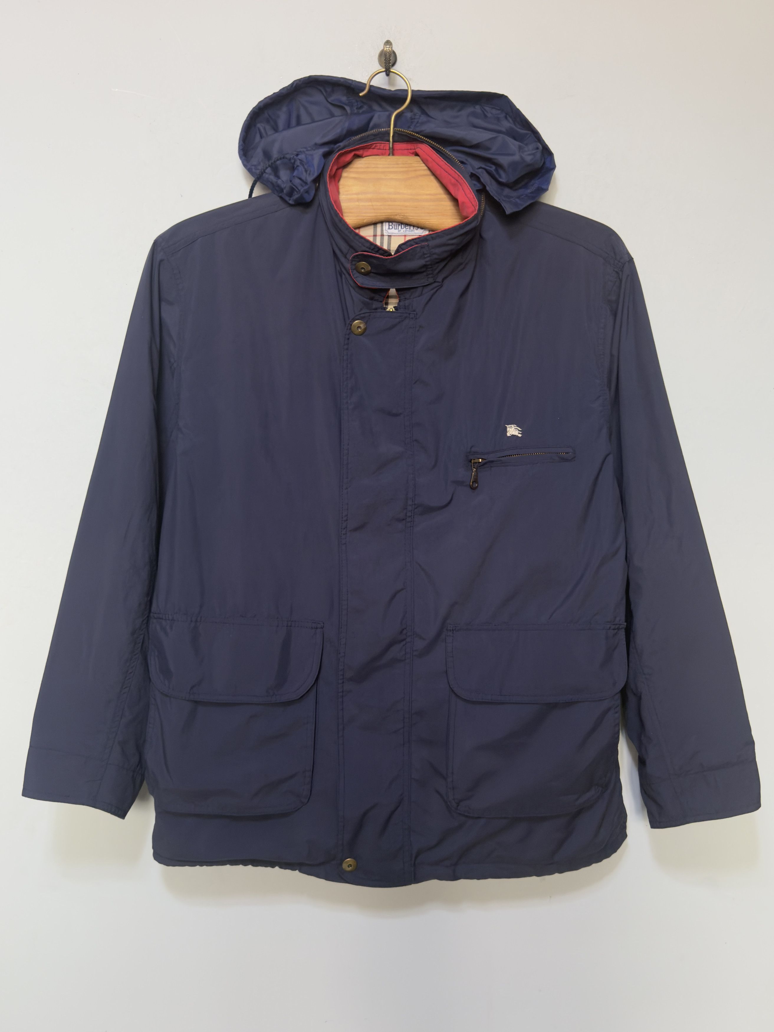 Burberry 🔥 nova check Burberrys vintage jacket windbreaker size M Size US L / EU 52-54 / 3 - 2 Thumbnail