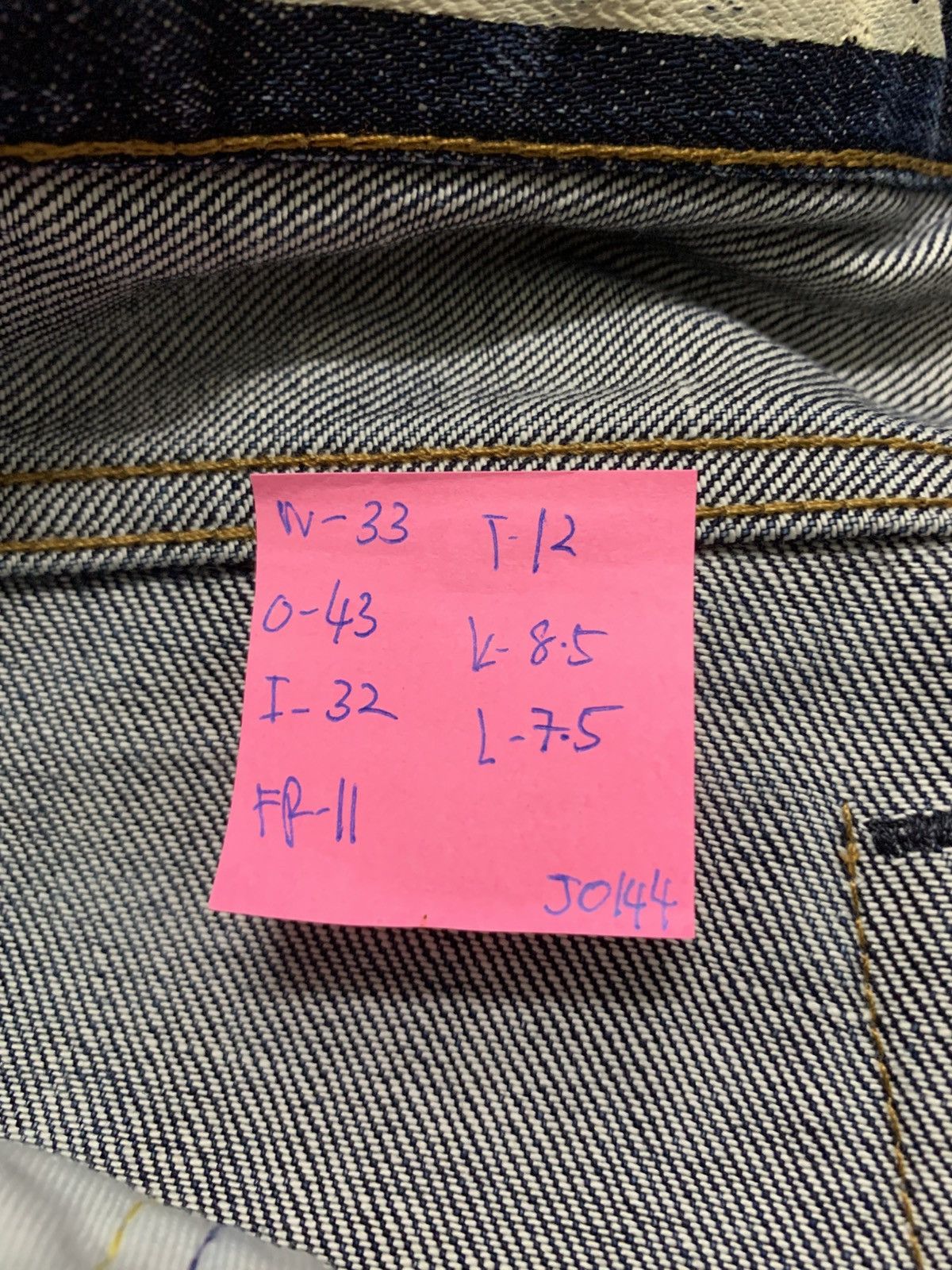 Japanese Brand Gap 1969 Vintage Distressed Dark Indigo Straight Denim Size US 33 - 17 Thumbnail