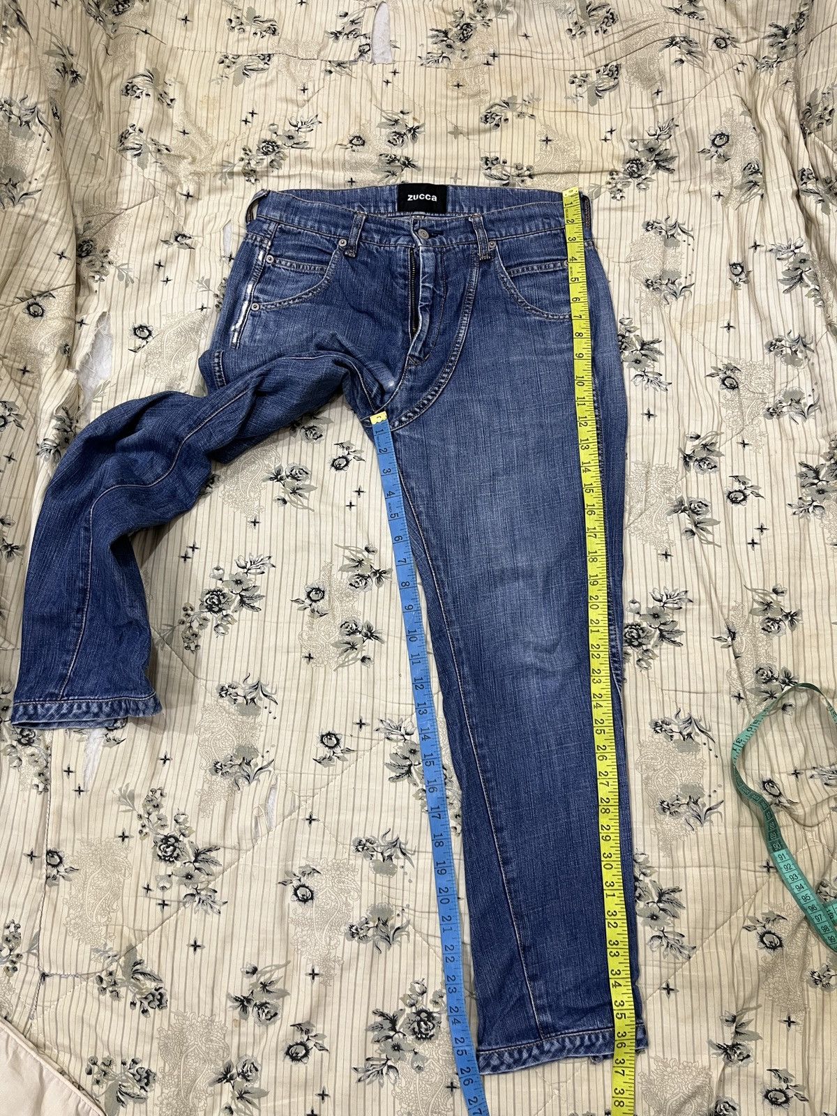 Issey Miyake 🔥🔥🔥HYPE ZUCCA DENIM Size 30" / US 8 / IT 44 - 22 Thumbnail