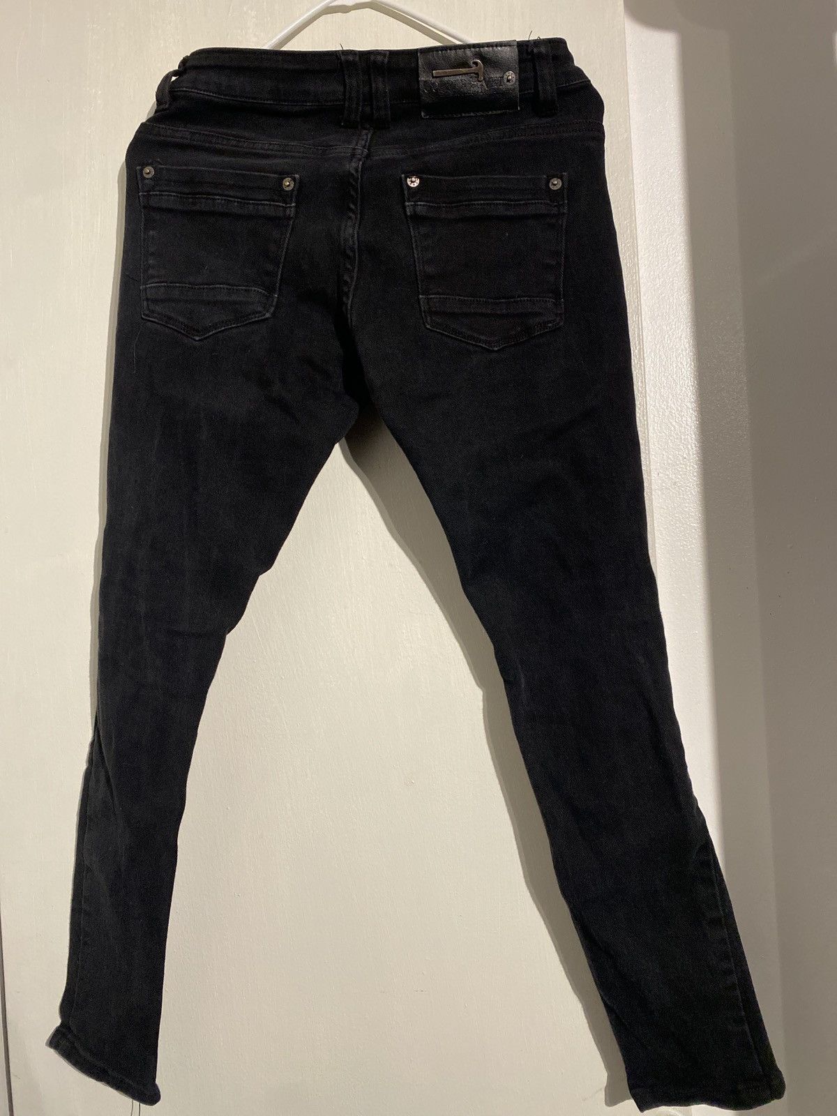 Other Black Copper Rivet Biker Denim Size US 28 / EU 44 - 4 Thumbnail