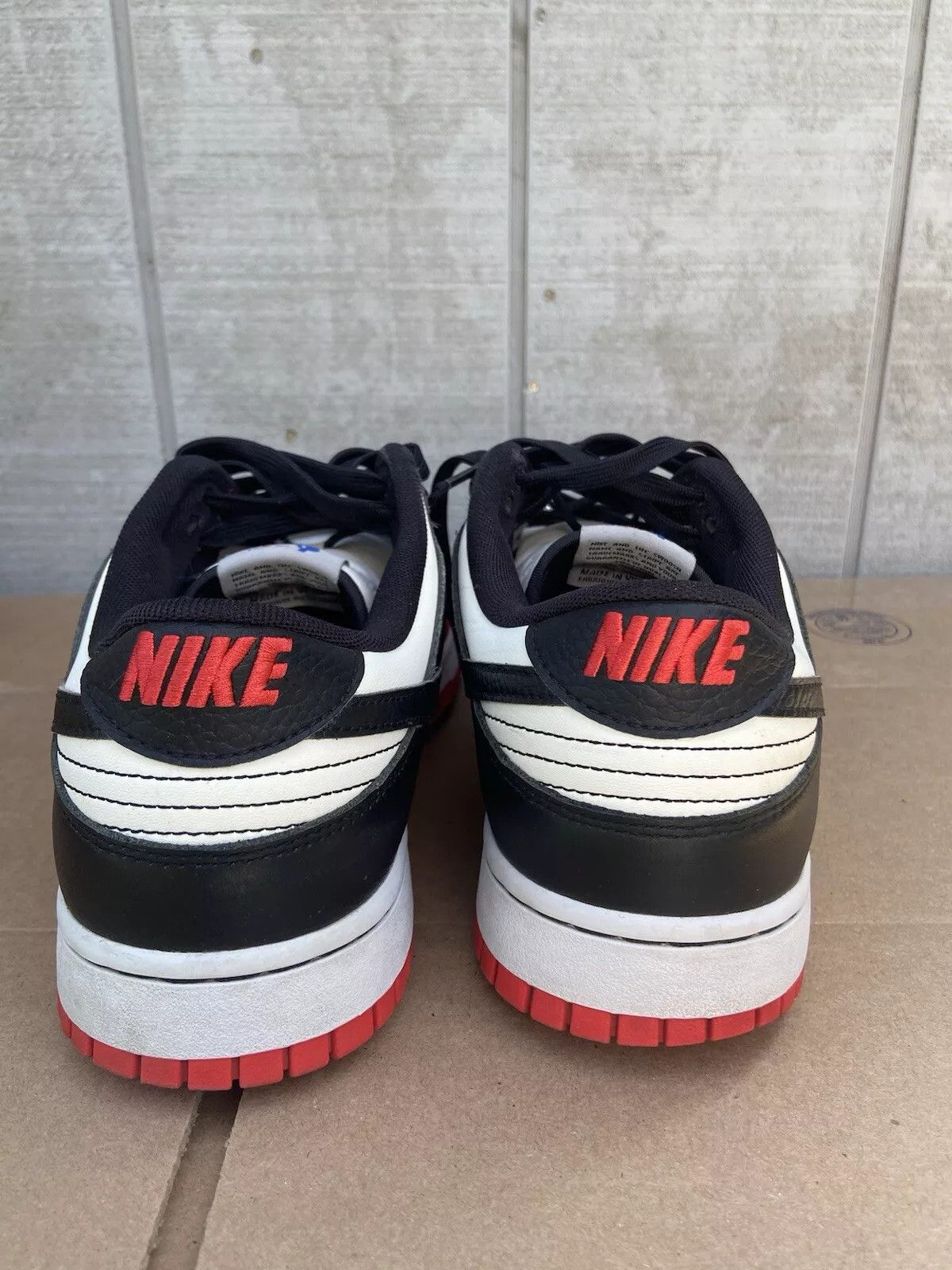 Nike Nike Dunk Low EMB x NBA 75th Anniversary Bulls 2021 Size 13 Size US 13 / EU 46 - 3 Thumbnail