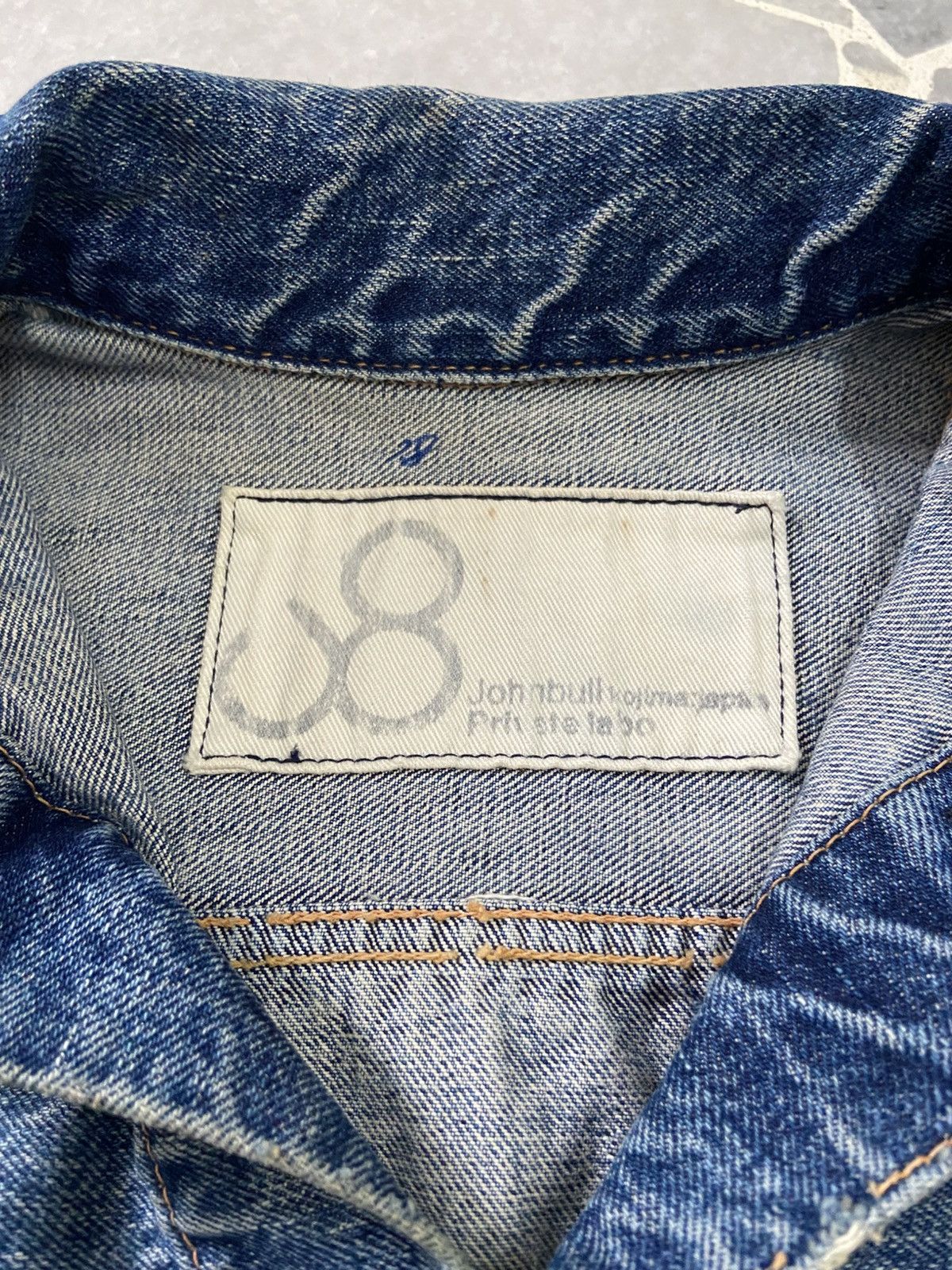 Johnbull JOHNBULL kojima japan Washed Distressed Denim Jacket Size US M / EU 48-50 / 2 - 5 Thumbnail