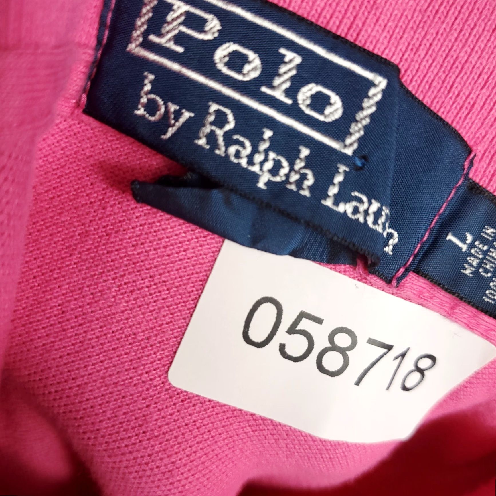 Ralph Lauren Ralph Lauren Polo Shirt Large Pink Casual Short Sleeve Mens Size US L / EU 52-54 / 3 - 8 Thumbnail