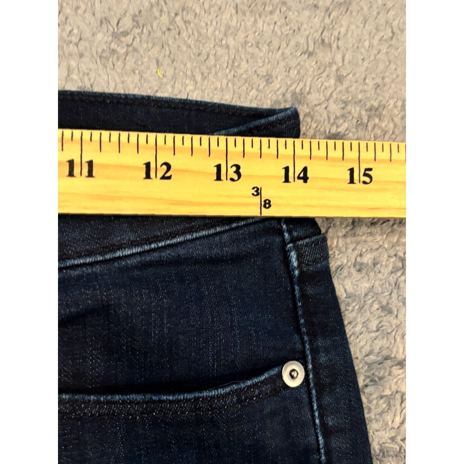 Banana Republic Banana Republic Jeans Women 27 Premium Denim Skinny Blue Dark Wash Stretch Slim 5-Pocket Womens Jeans Size 27" / US 4 / IT 40 - 4 Thumbnail