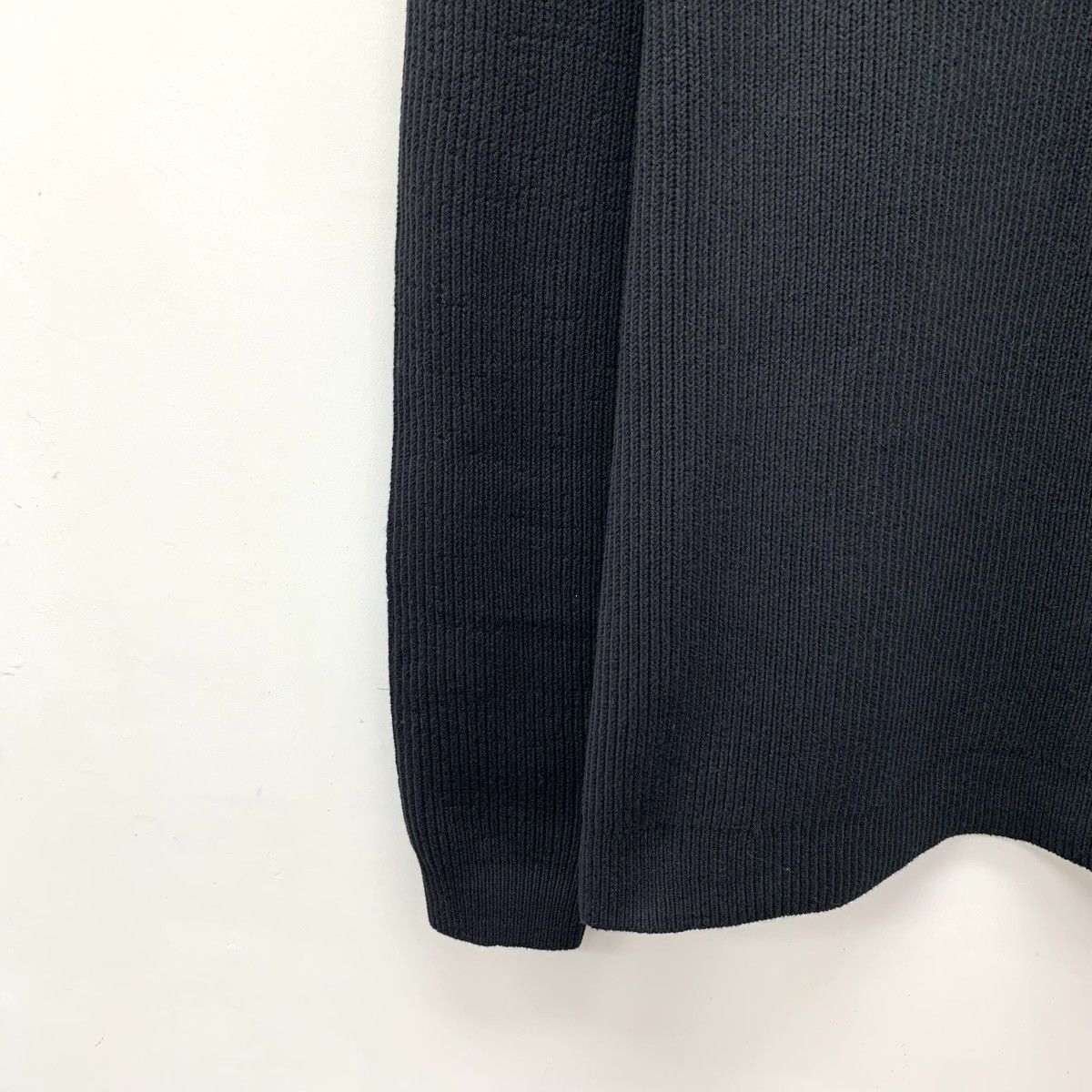 Alo Alo Yoga Black Crew Neck Long Sleeve Knit Sweater K26WX Size US M / EU 48-50 / 2 - 3 Thumbnail