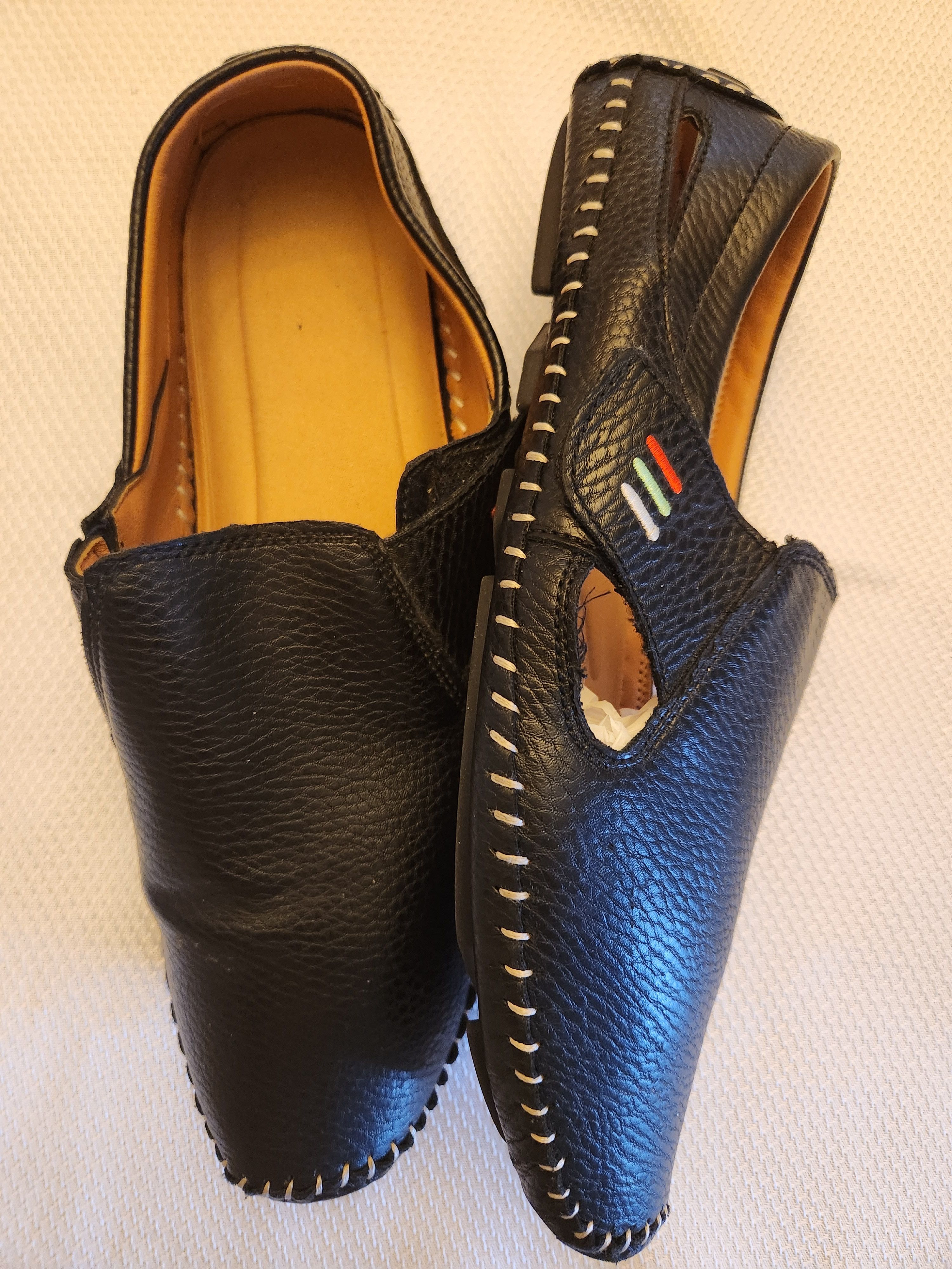 Other Men's Driving Shoes leisure 100% Leather Loafer Size US 8.5 / EU 41-42 - 2 Thumbnail
