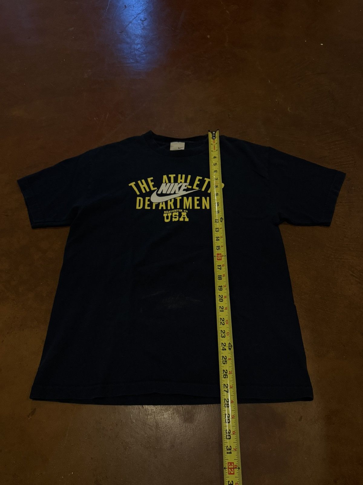 Nike Nike “The Athletic Department” tee L navy Beaverton OR USA Size US L / EU 52-54 / 3 - 7 Thumbnail