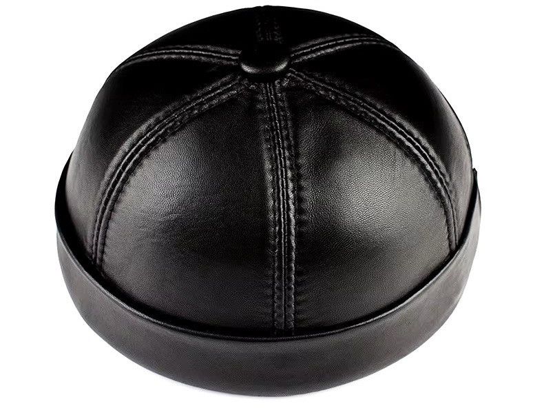 Other Streetwear Leather Retro Winter Casual Hat Beanie Cap Size ONE SIZE - 1 Thumbnail
