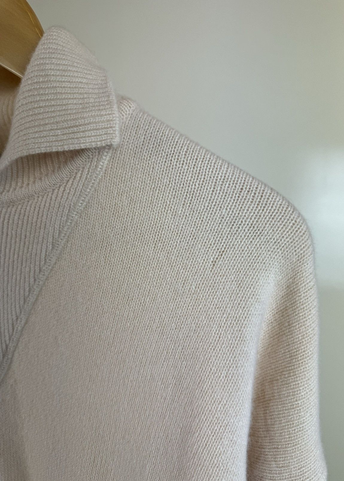 Brunello Cucinelli Brunello Cucinelli vintage wool angora Y2K sweater polo XL Size XL / US 12-14 / IT 48-50 - 16 Thumbnail