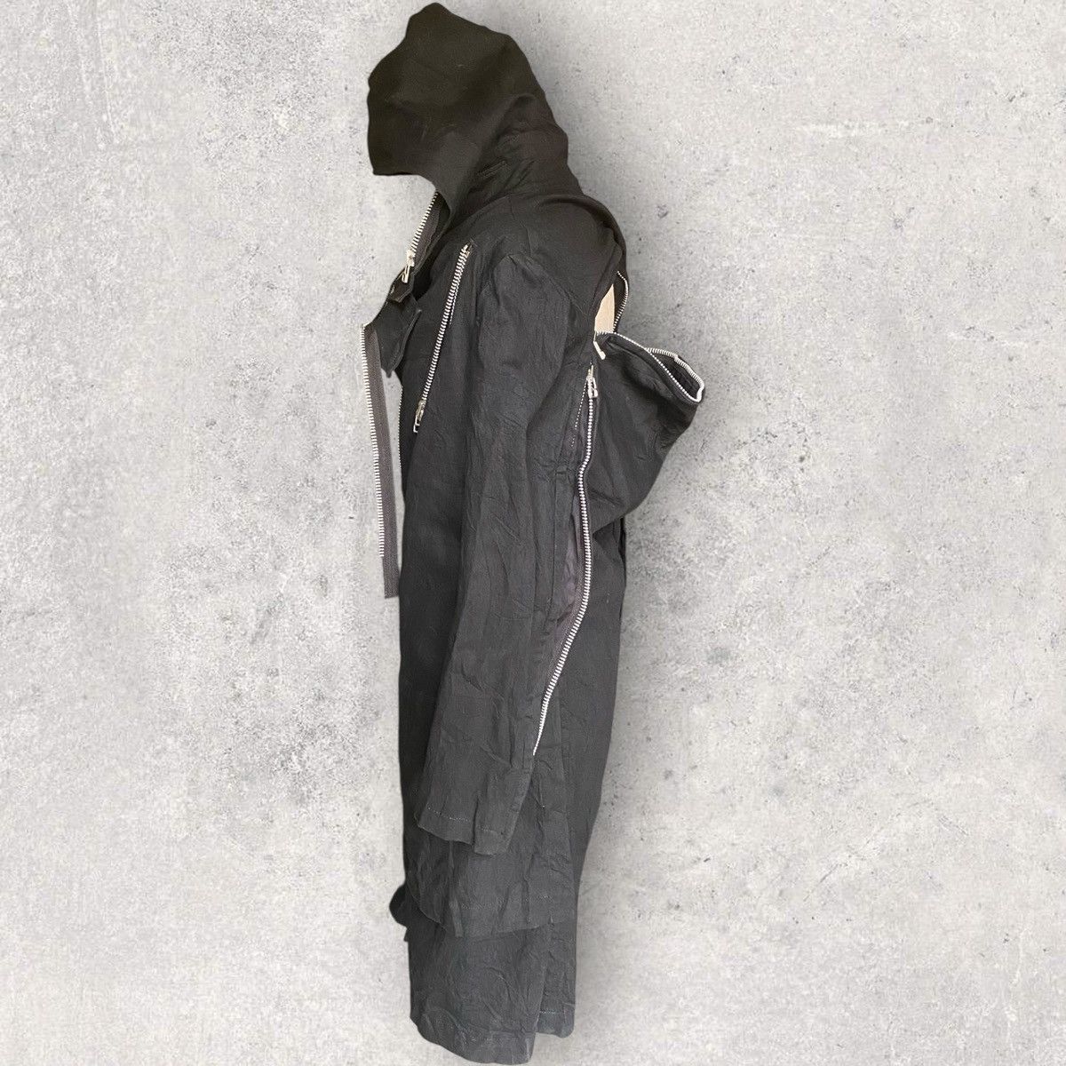 Yohji Yamamoto Fall20-21 B Yohji Yamamoto Muti Zip Coat Size S / US 4 / IT 40 - 8 Thumbnail