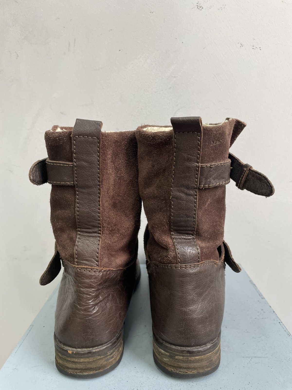 A.S.98 Ankle Avant Garde belted moto boots A.S. 98 style japanese Size US 7.5 / EU 40-41 - 8 Thumbnail